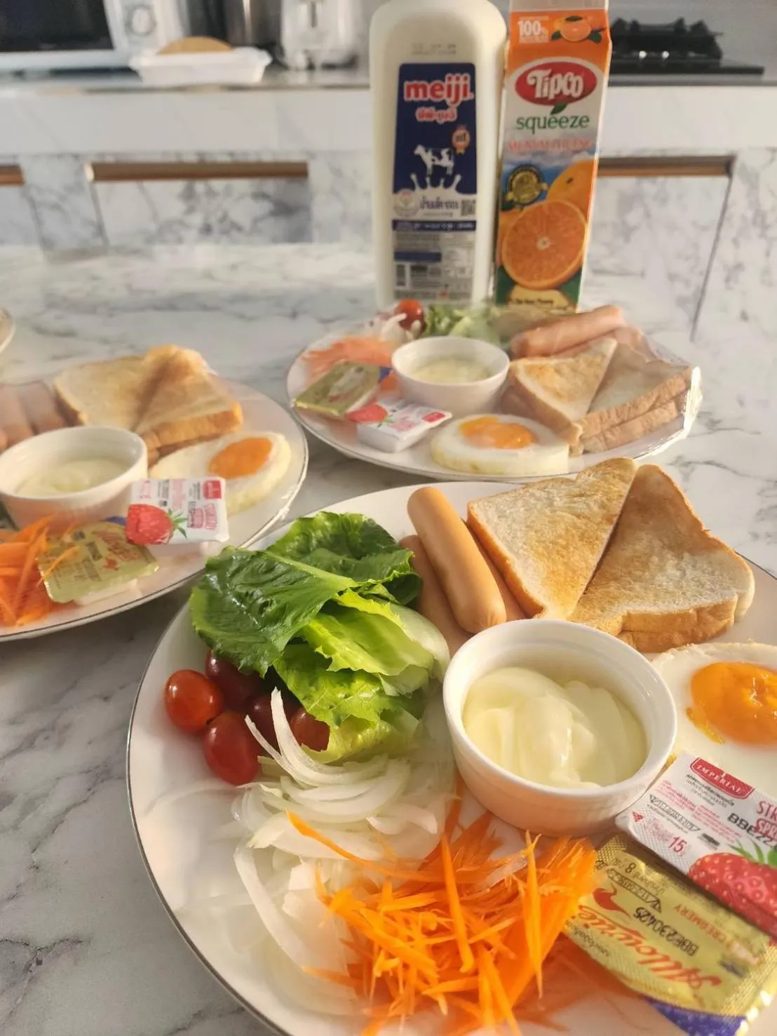 Breakfast in Sasi Pool Villa Phuket