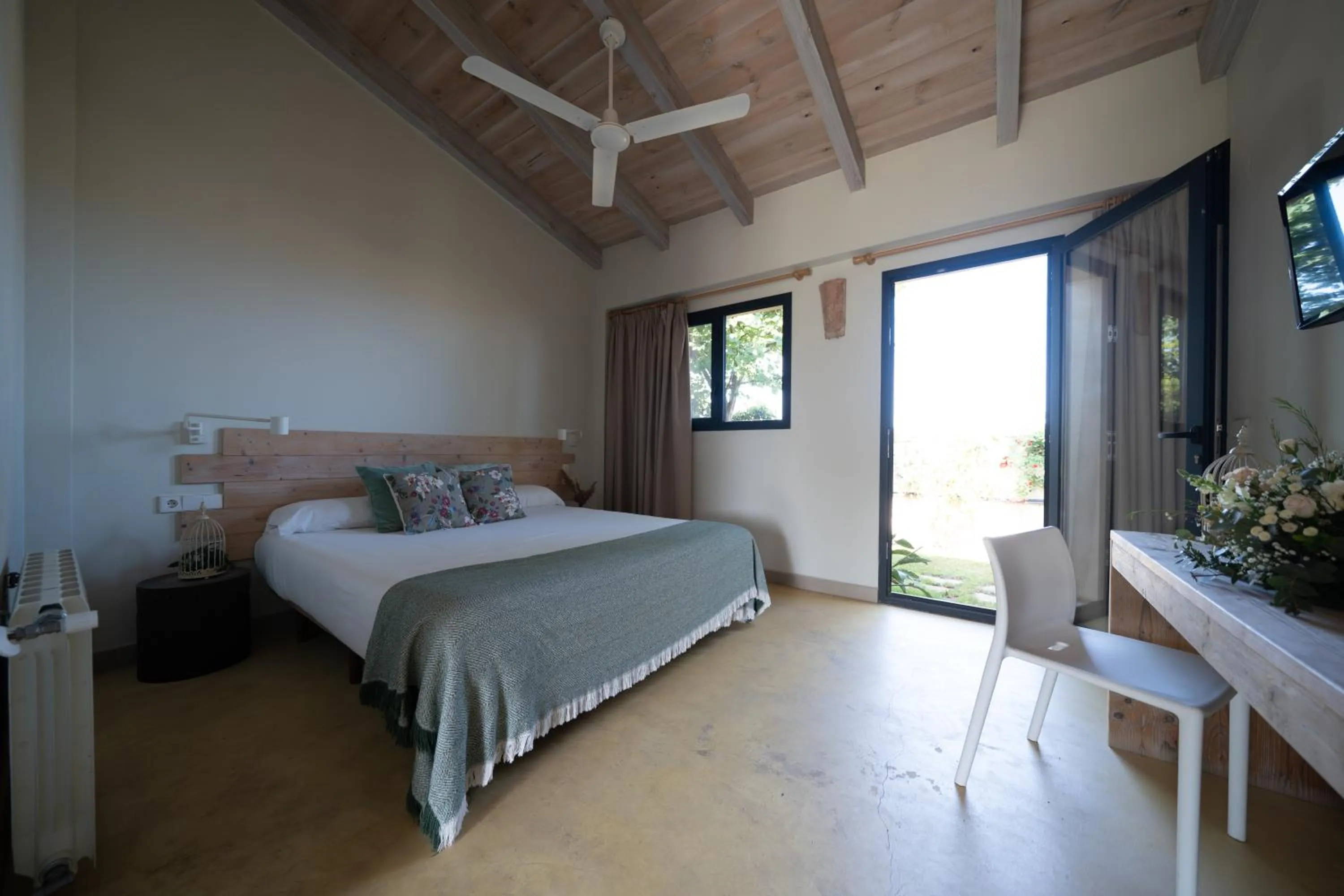 Bed in Hotel Rural El Teular