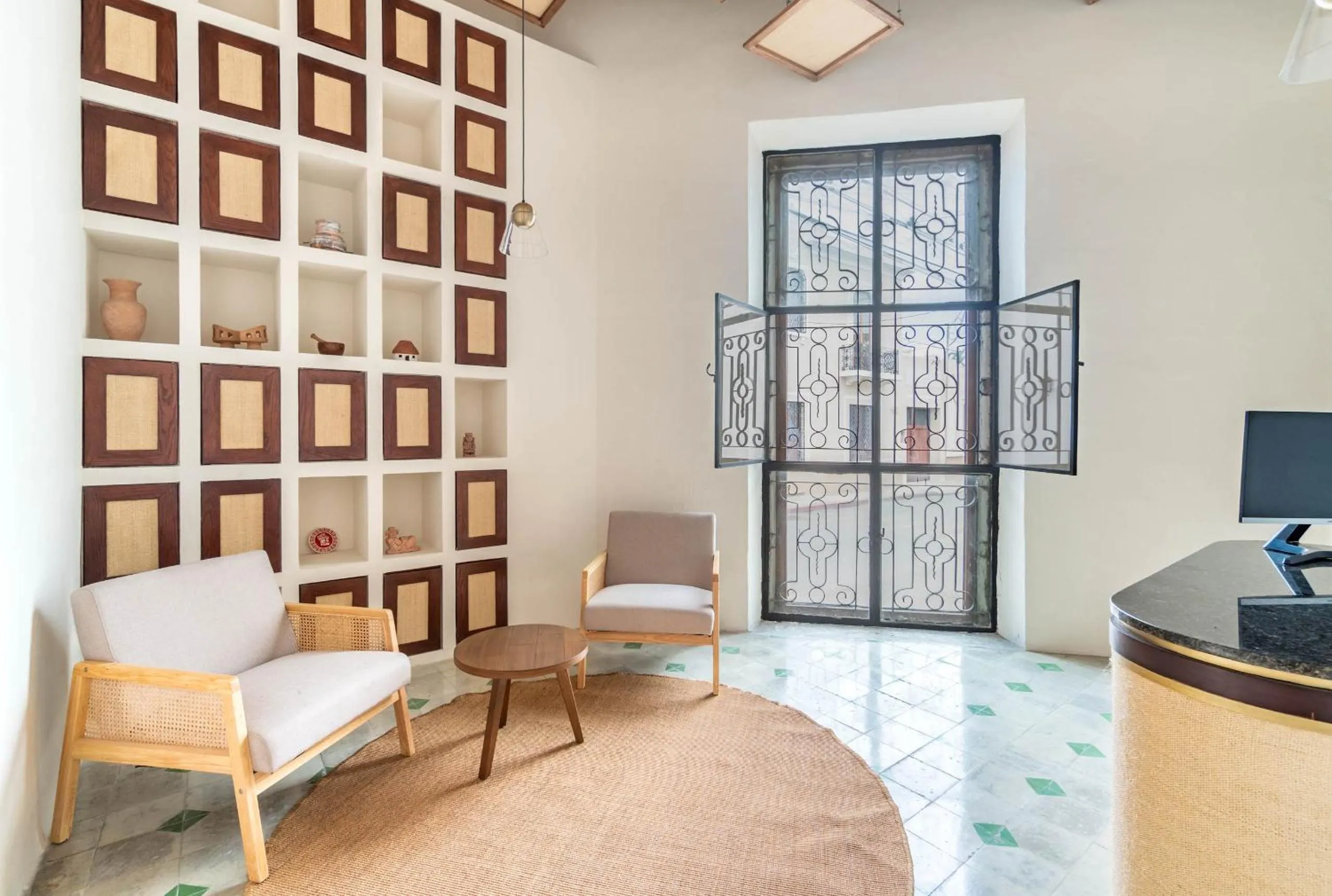 Lobby or reception in Hotel Boutique Santa Elena