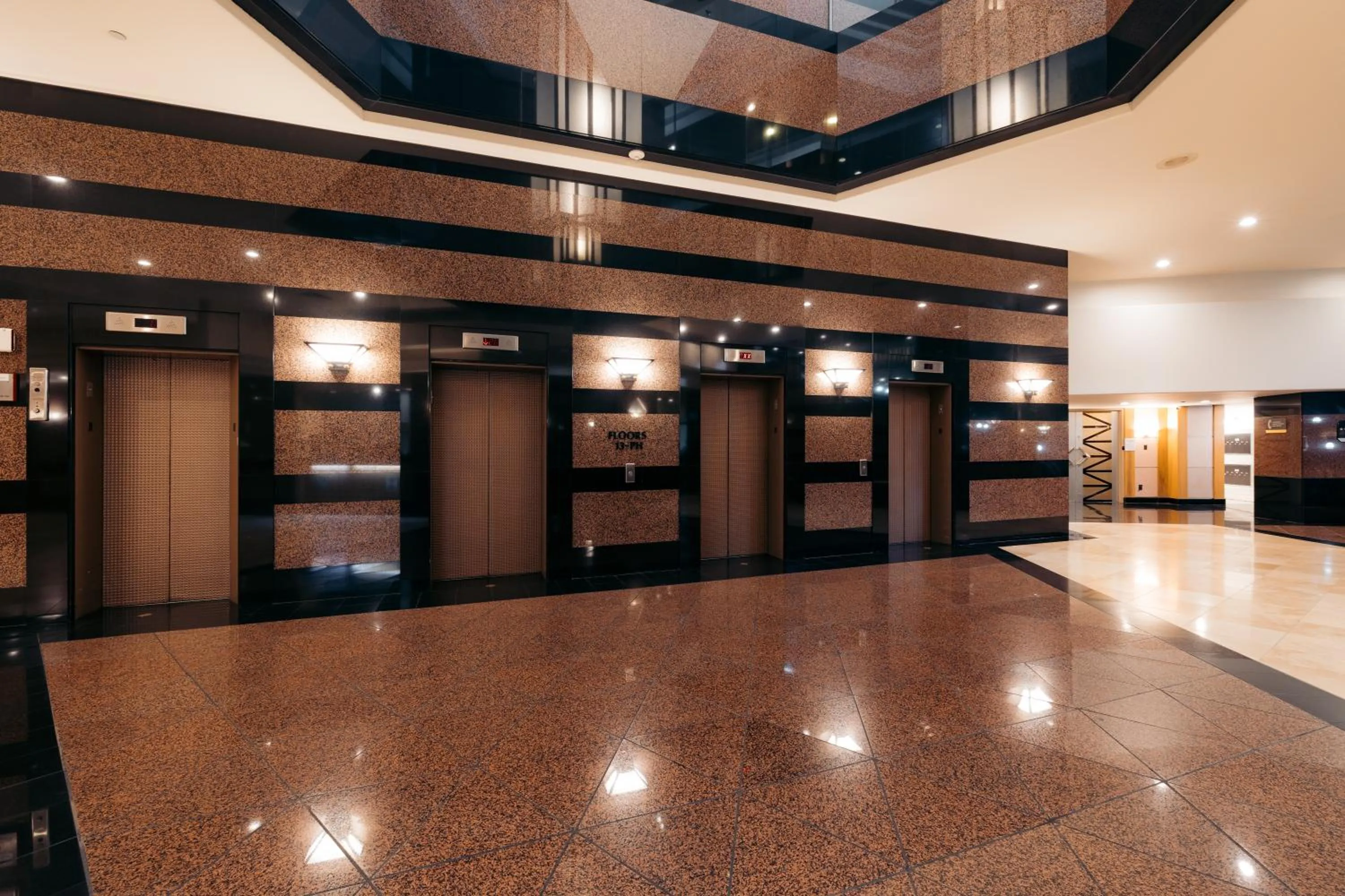 elevator in Bishop Suites at Executive Centre