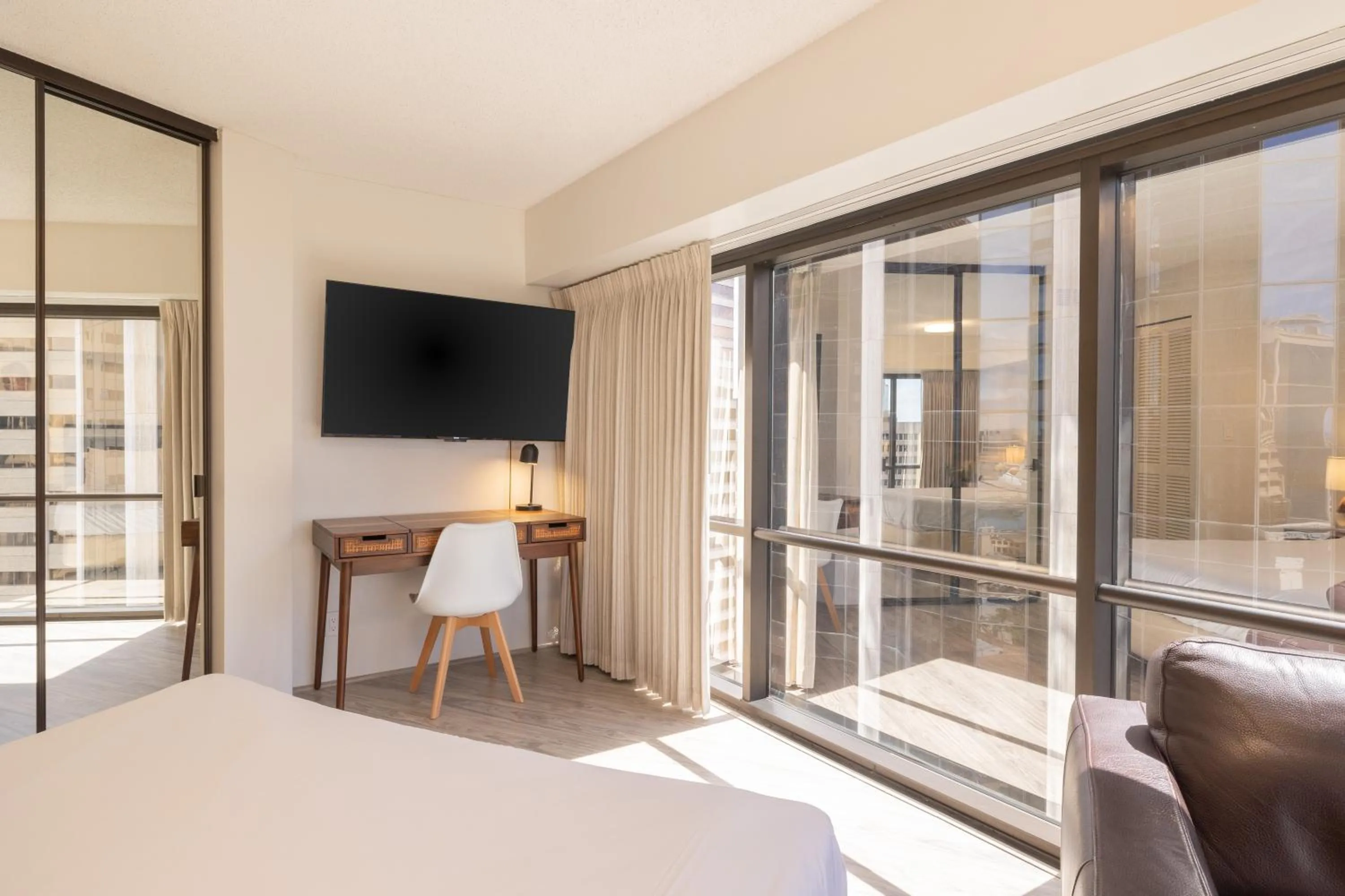 Bed in Bishop Suites at Executive Centre