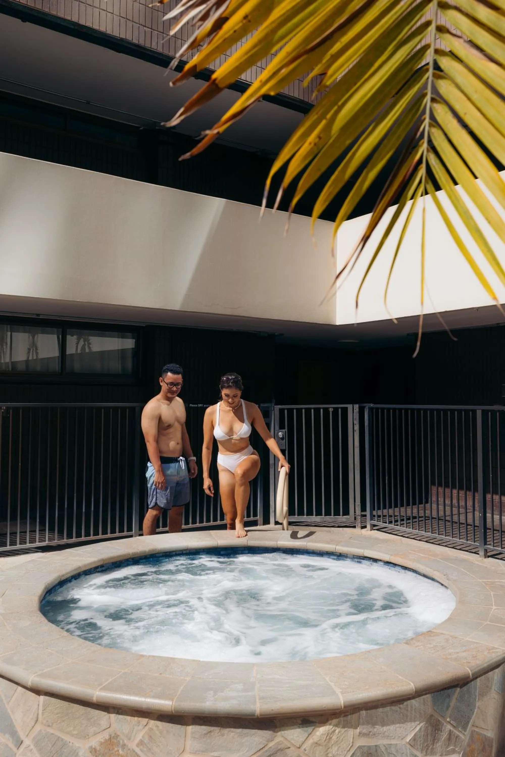 Swimming pool in Bishop Suites at Executive Centre