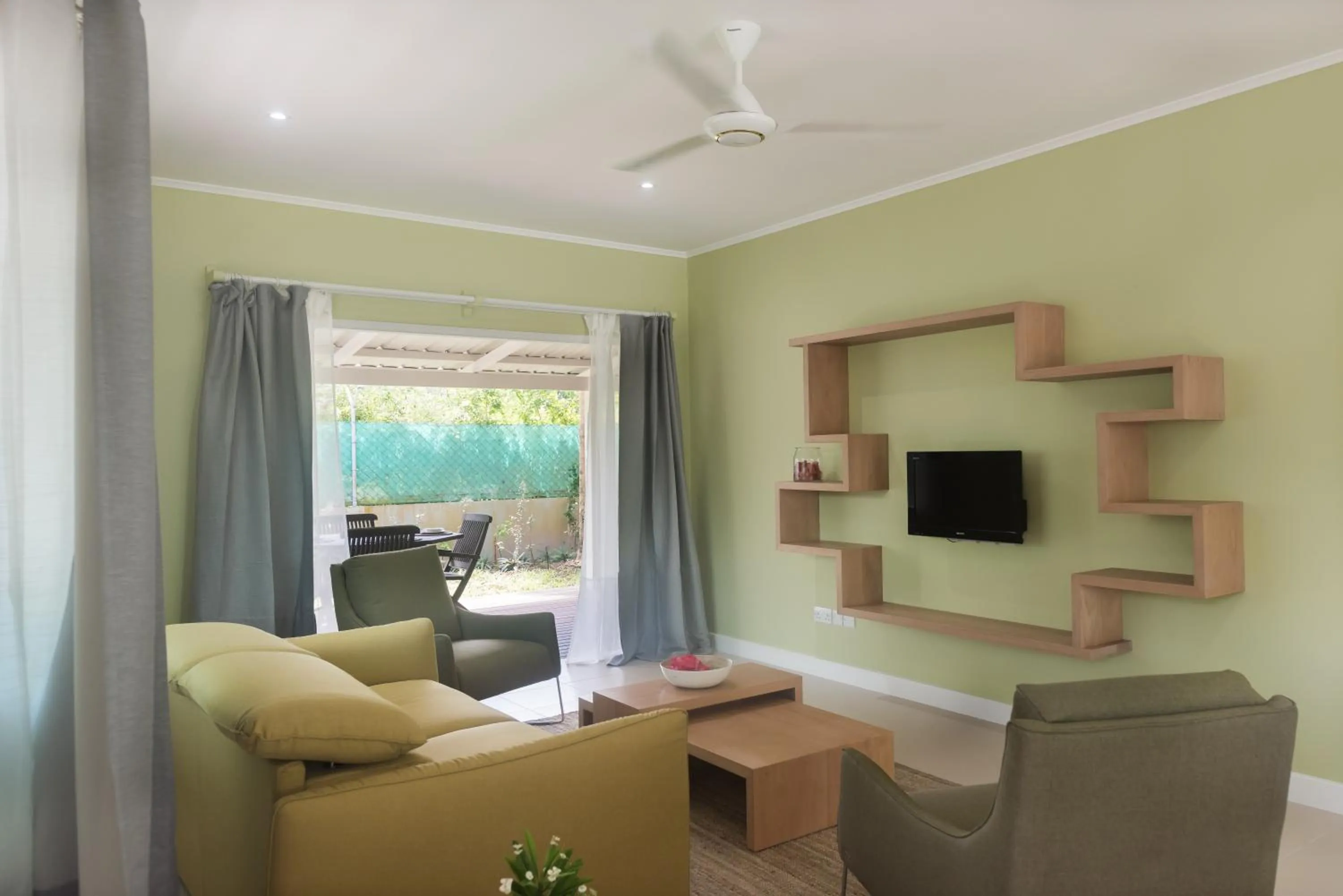 Patio in Residence Praslinoise