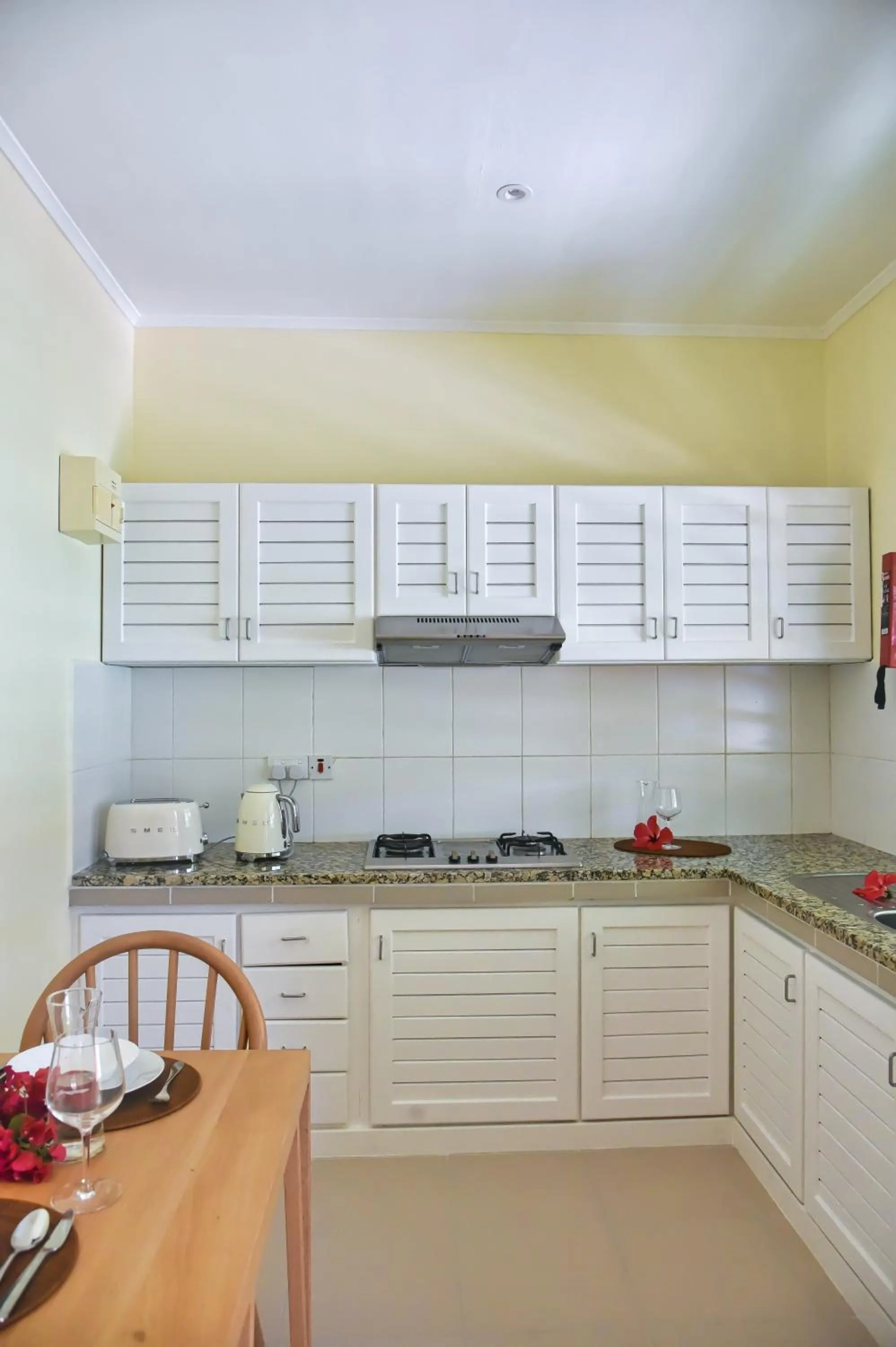 Kitchen or kitchenette in Residence Praslinoise