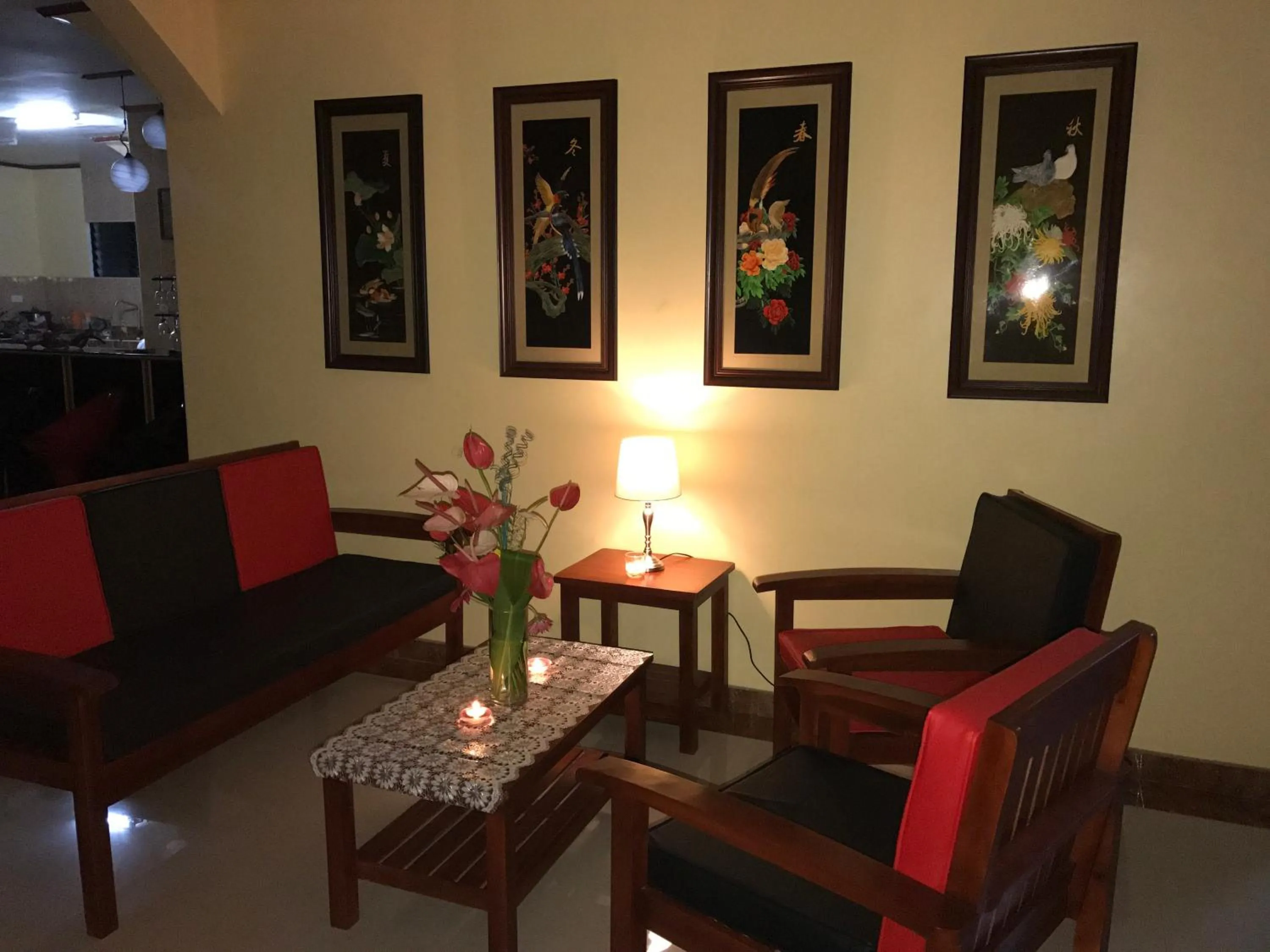 Living room in TGH Guest House Badian