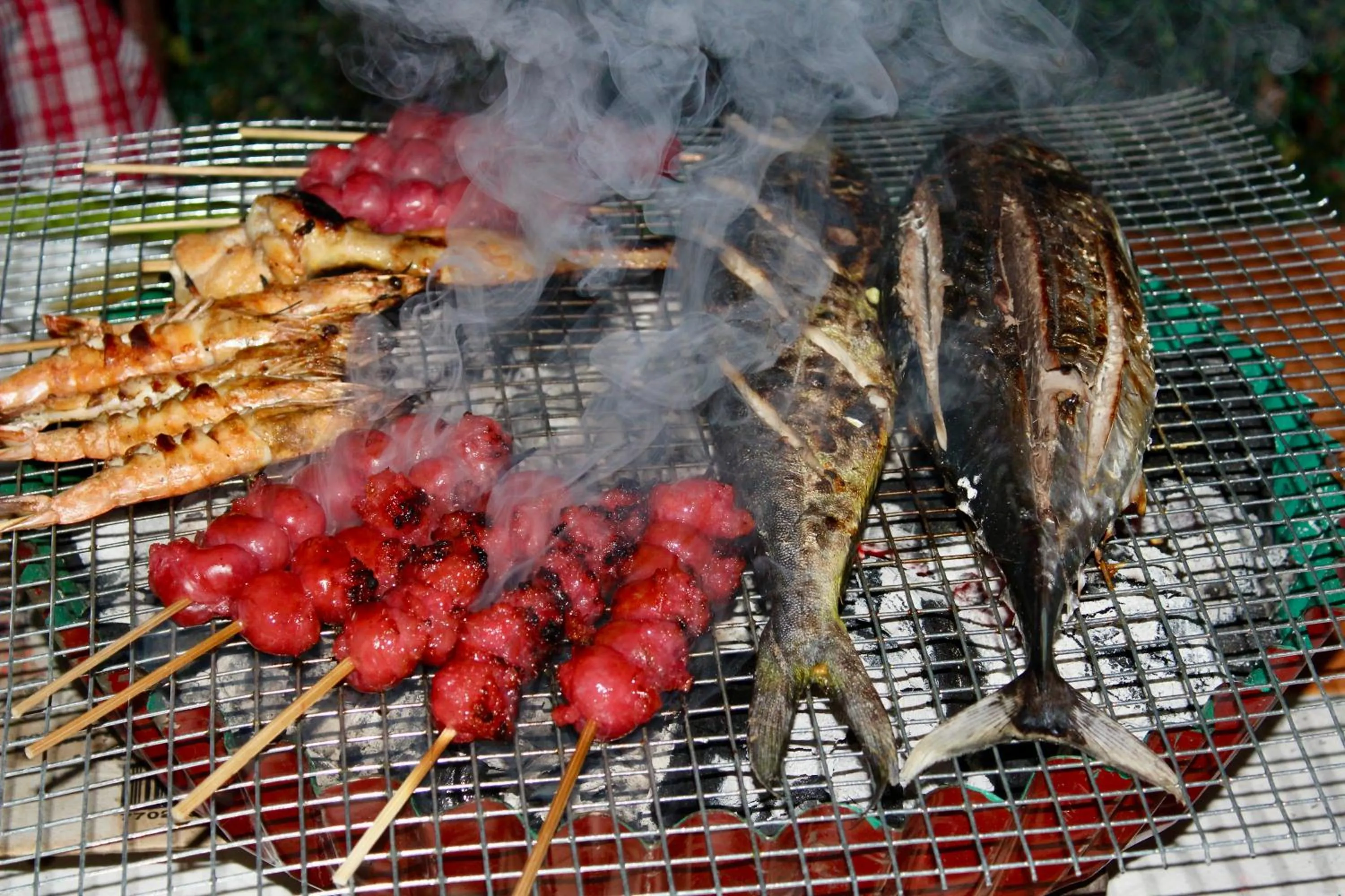 BBQ facilities in TGH Guest House Badian