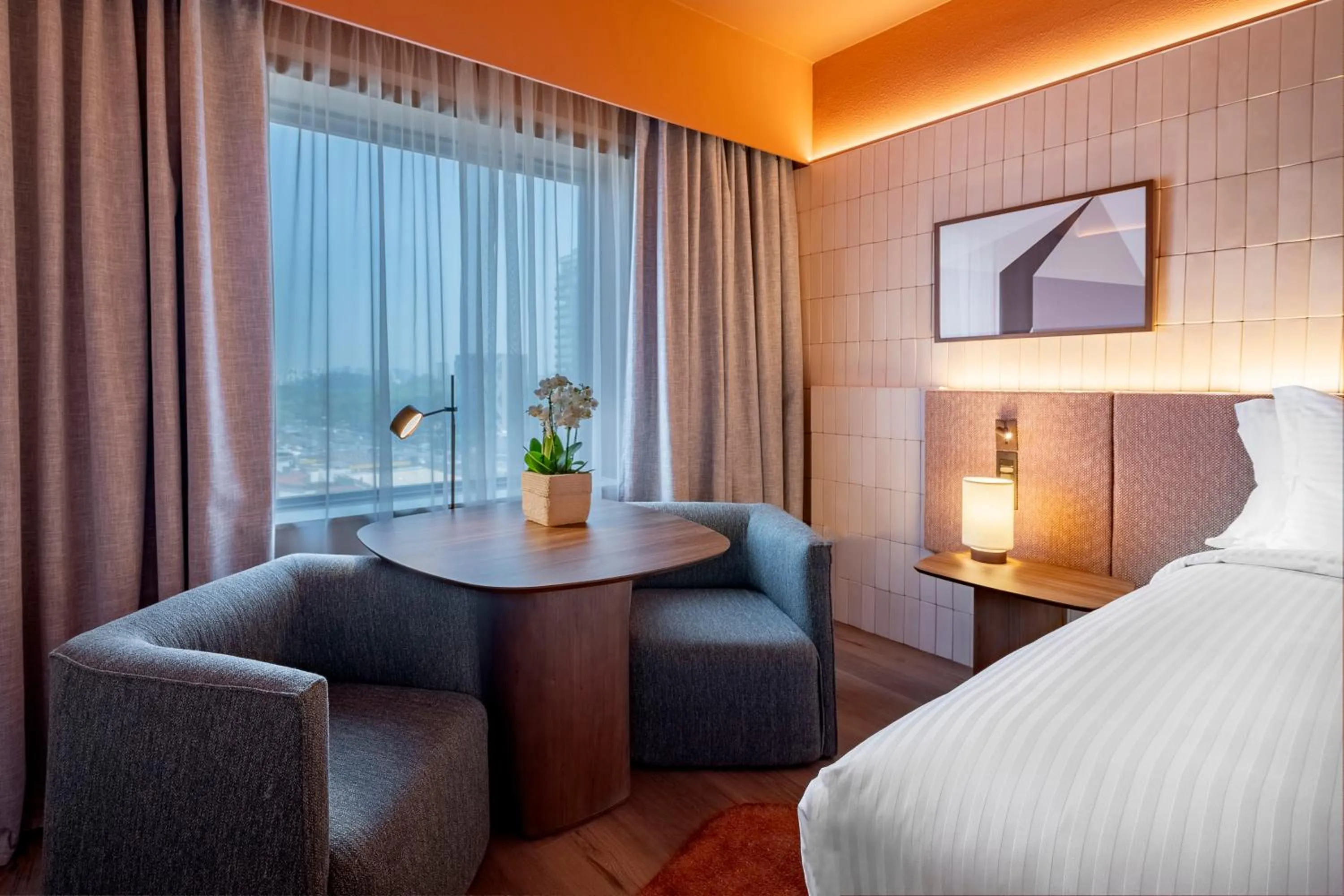 Bedroom, Bed in Pullman Sao Paulo Ibirapuera