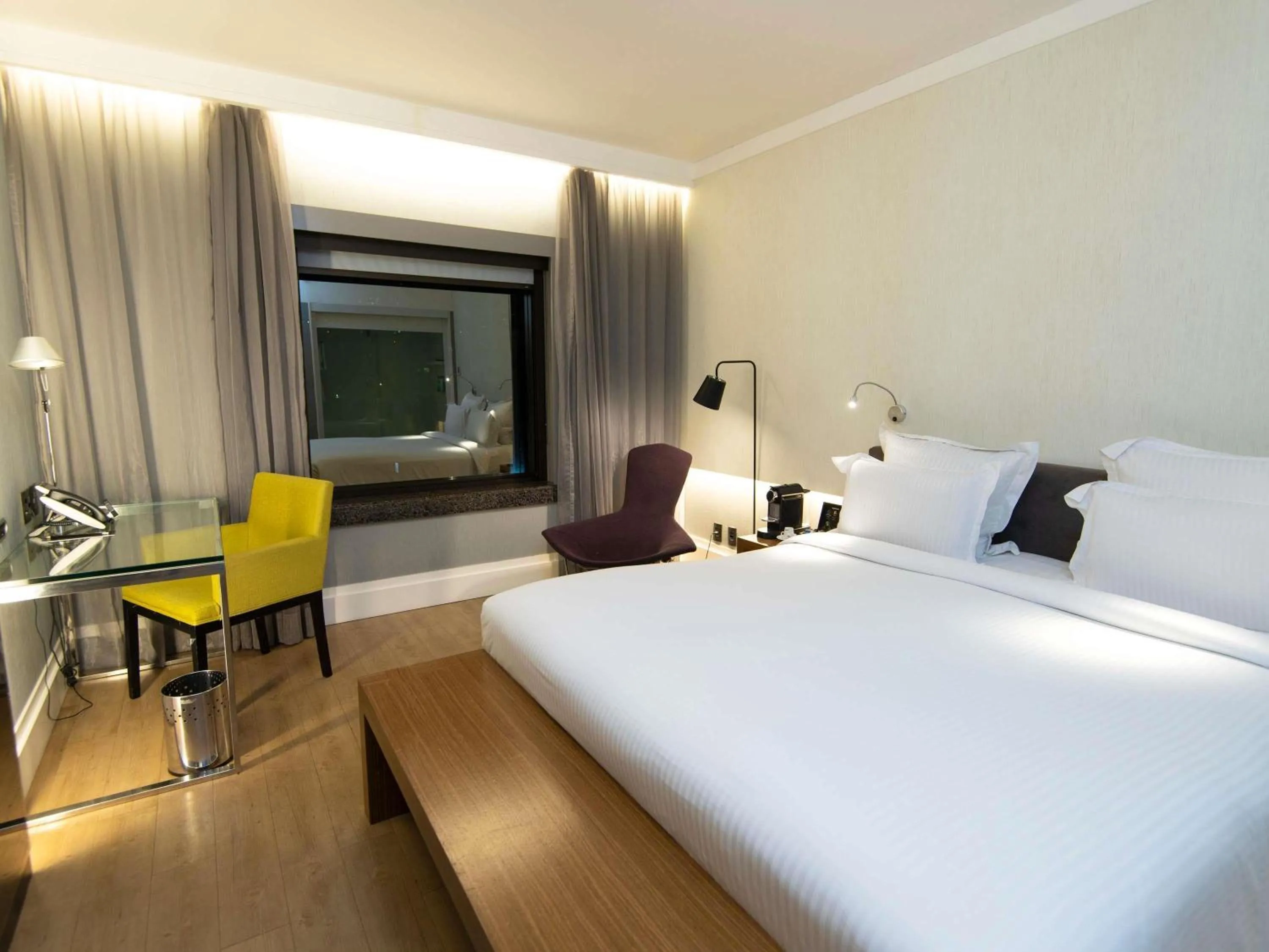 Bedroom, Bed in Pullman Sao Paulo Ibirapuera