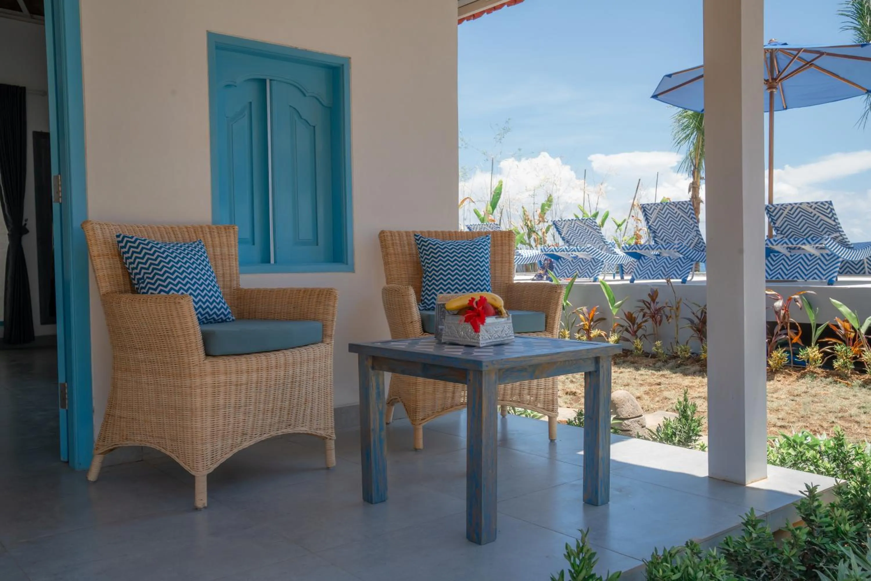 Patio in Ocean Paradise Bali