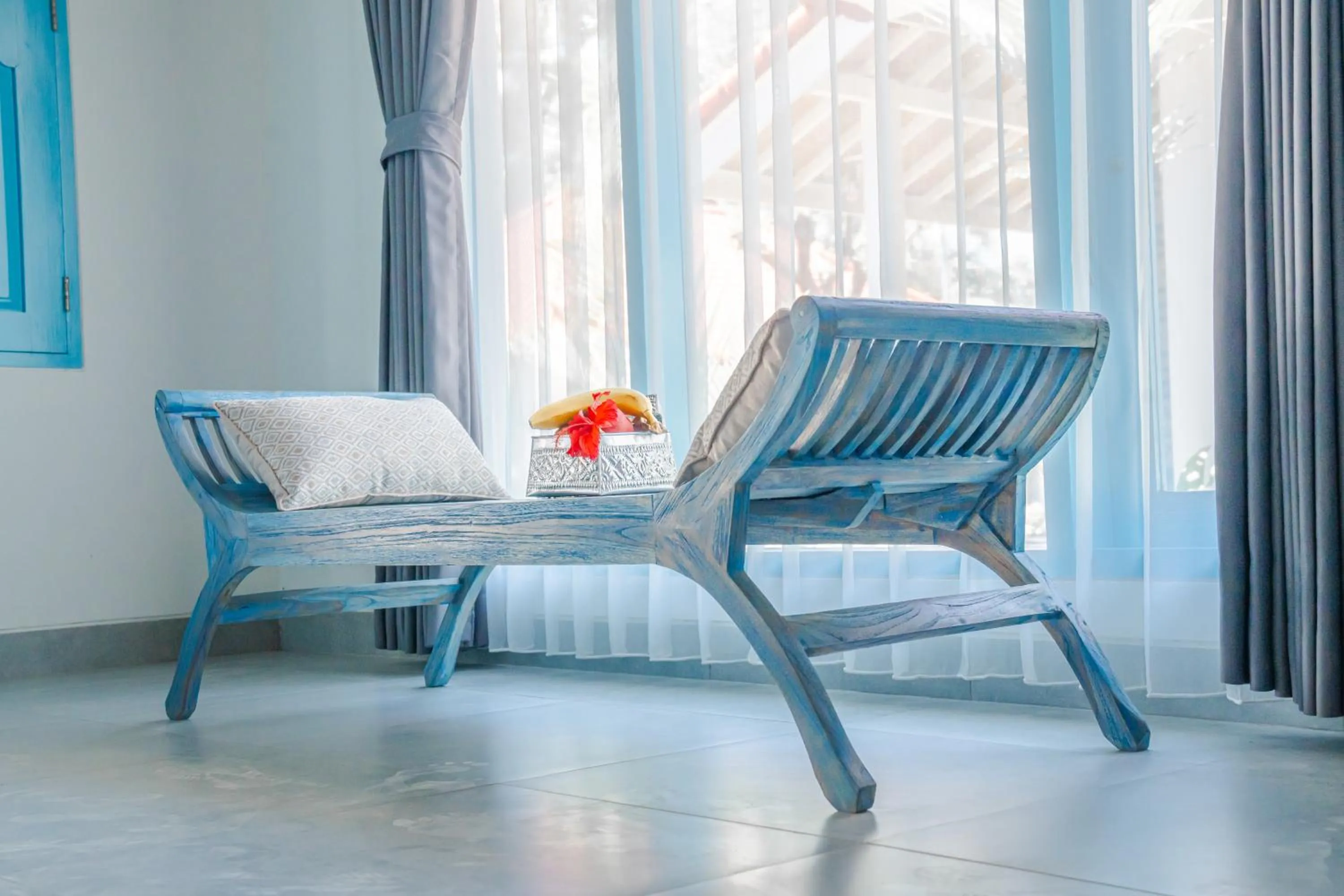 Seating area in Ocean Paradise Bali