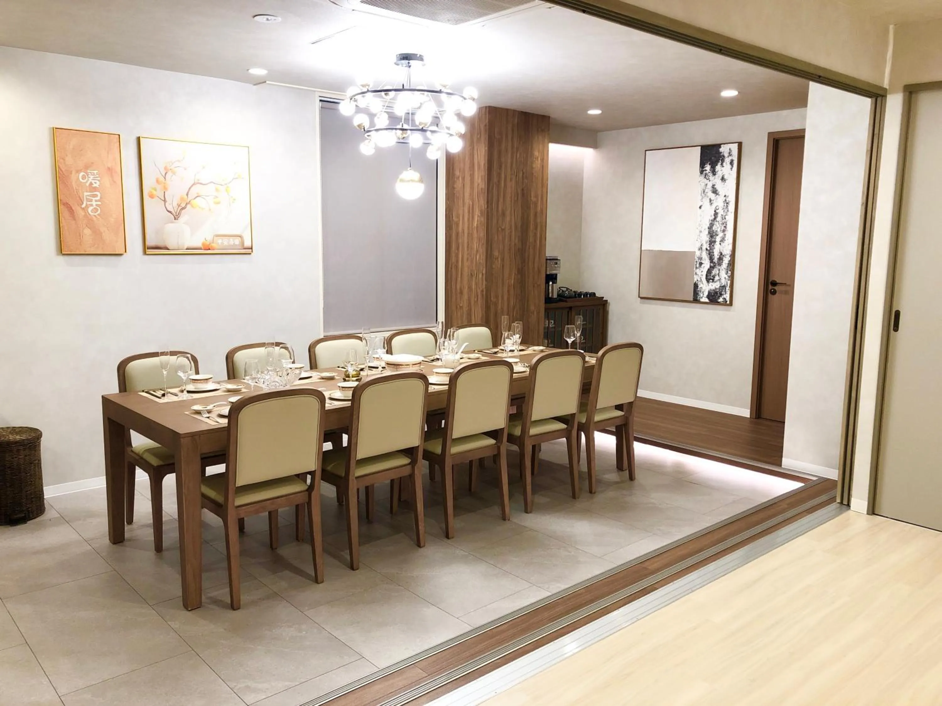 Seating area in YOKOHAMA STAY PREMIER