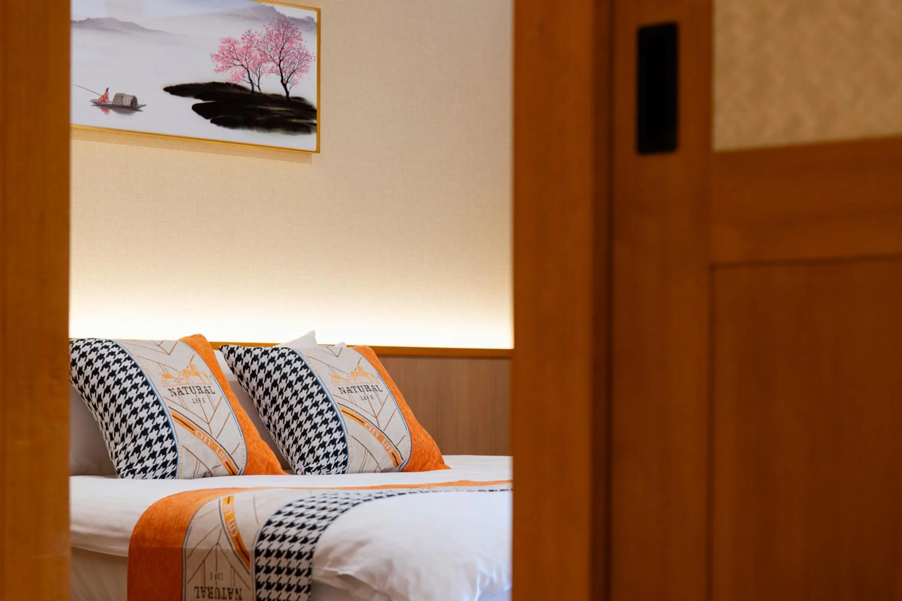 Bed in YOKOHAMA STAY PREMIER