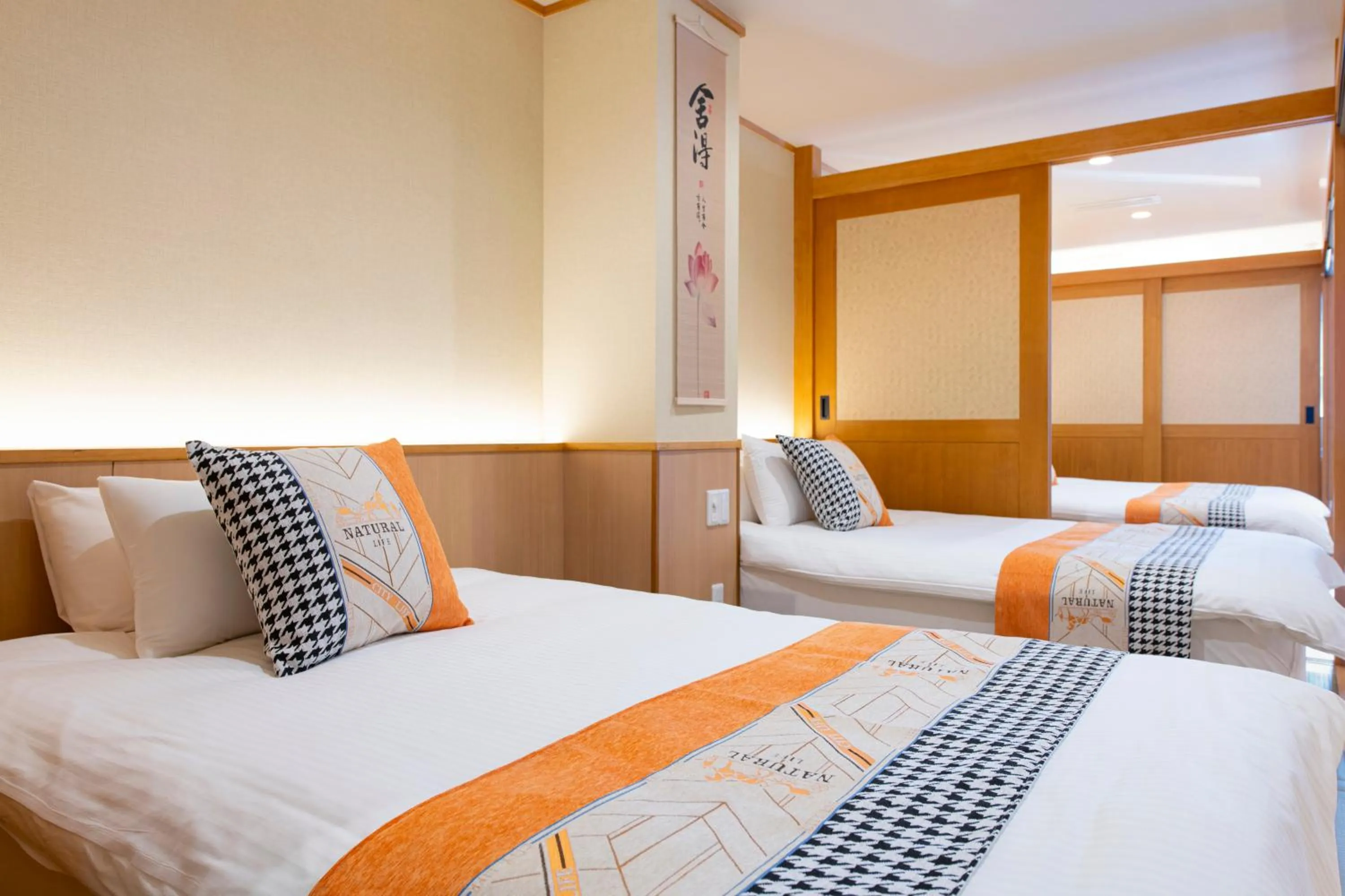 Bed in YOKOHAMA STAY PREMIER