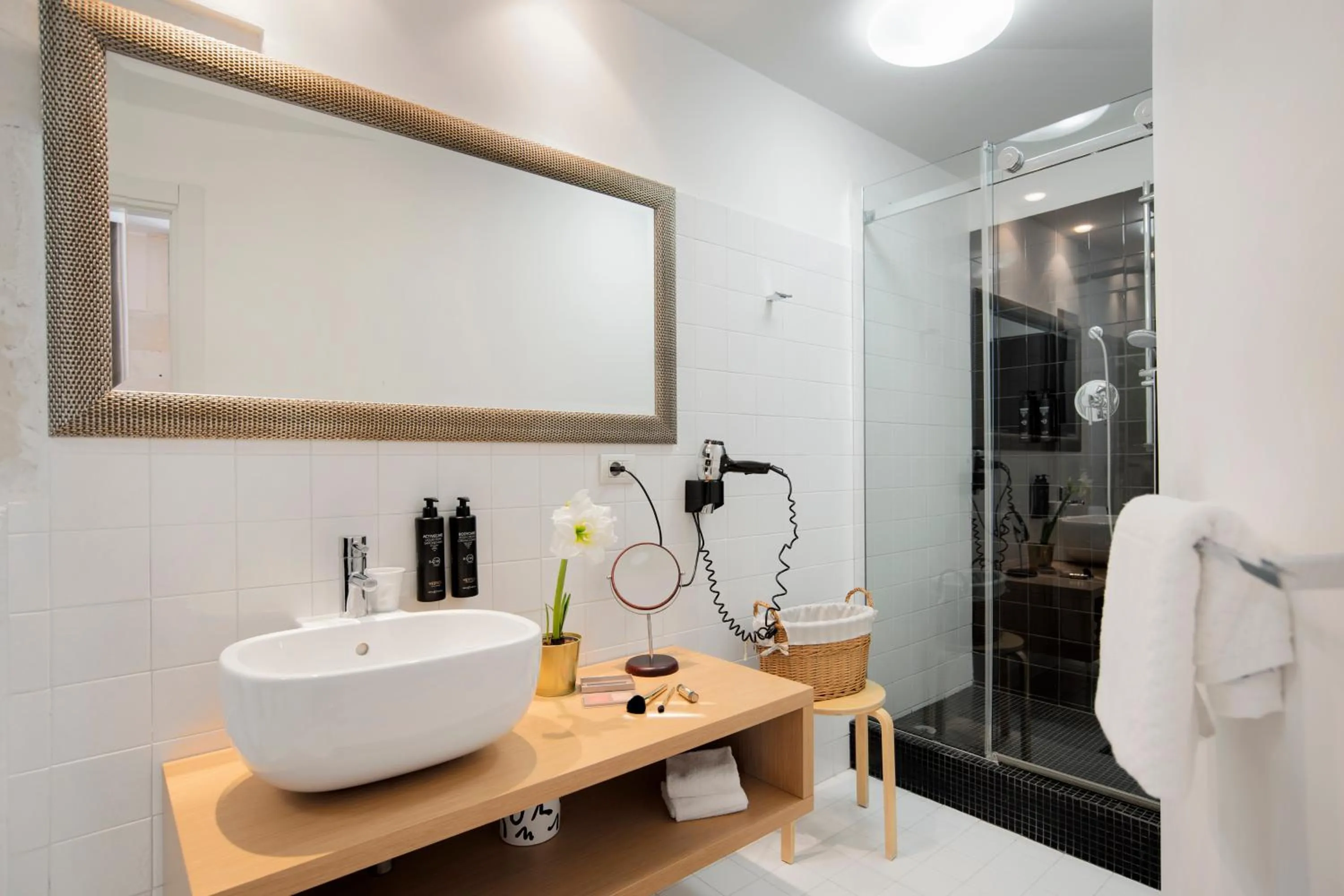 Shower in Hotel Palazzo Cavalieri