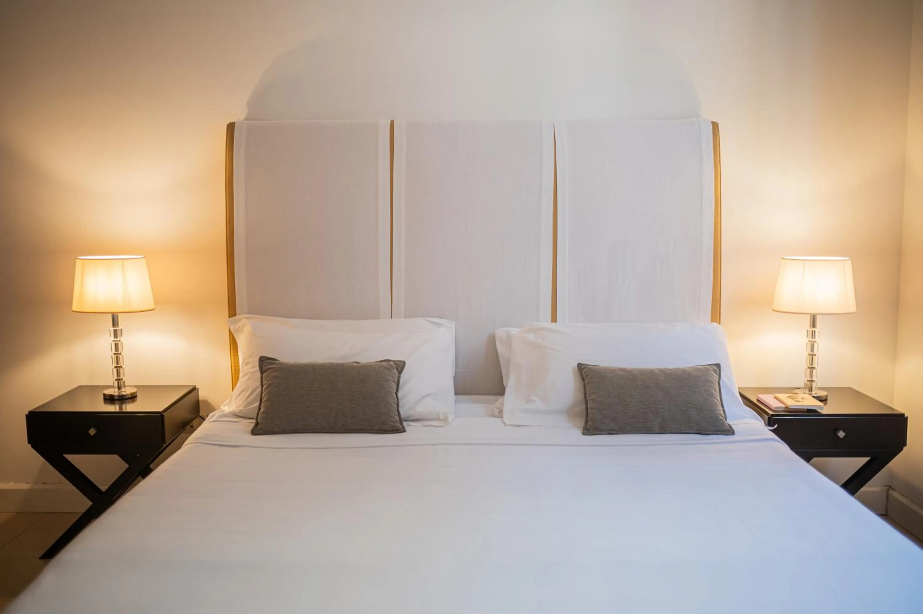 Bed in Hotel Palazzo Cavalieri