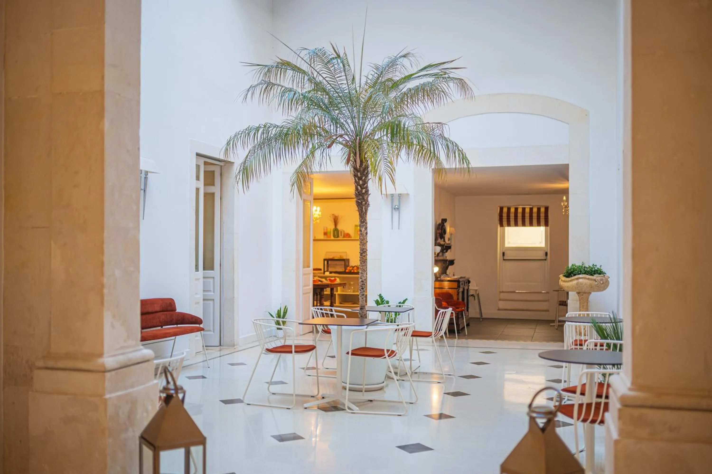 Lobby or reception in Hotel Palazzo Cavalieri