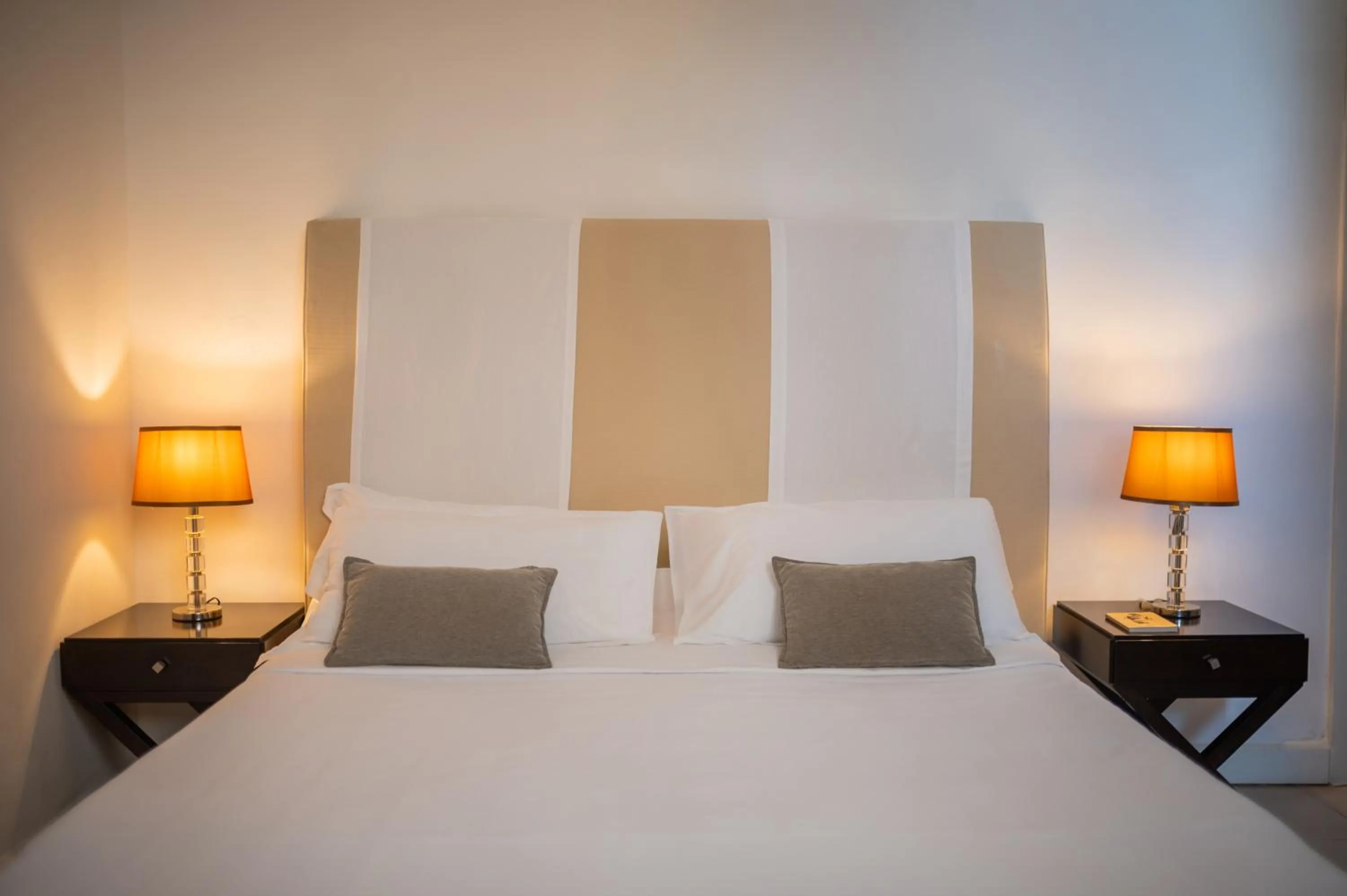 Bed in Hotel Palazzo Cavalieri