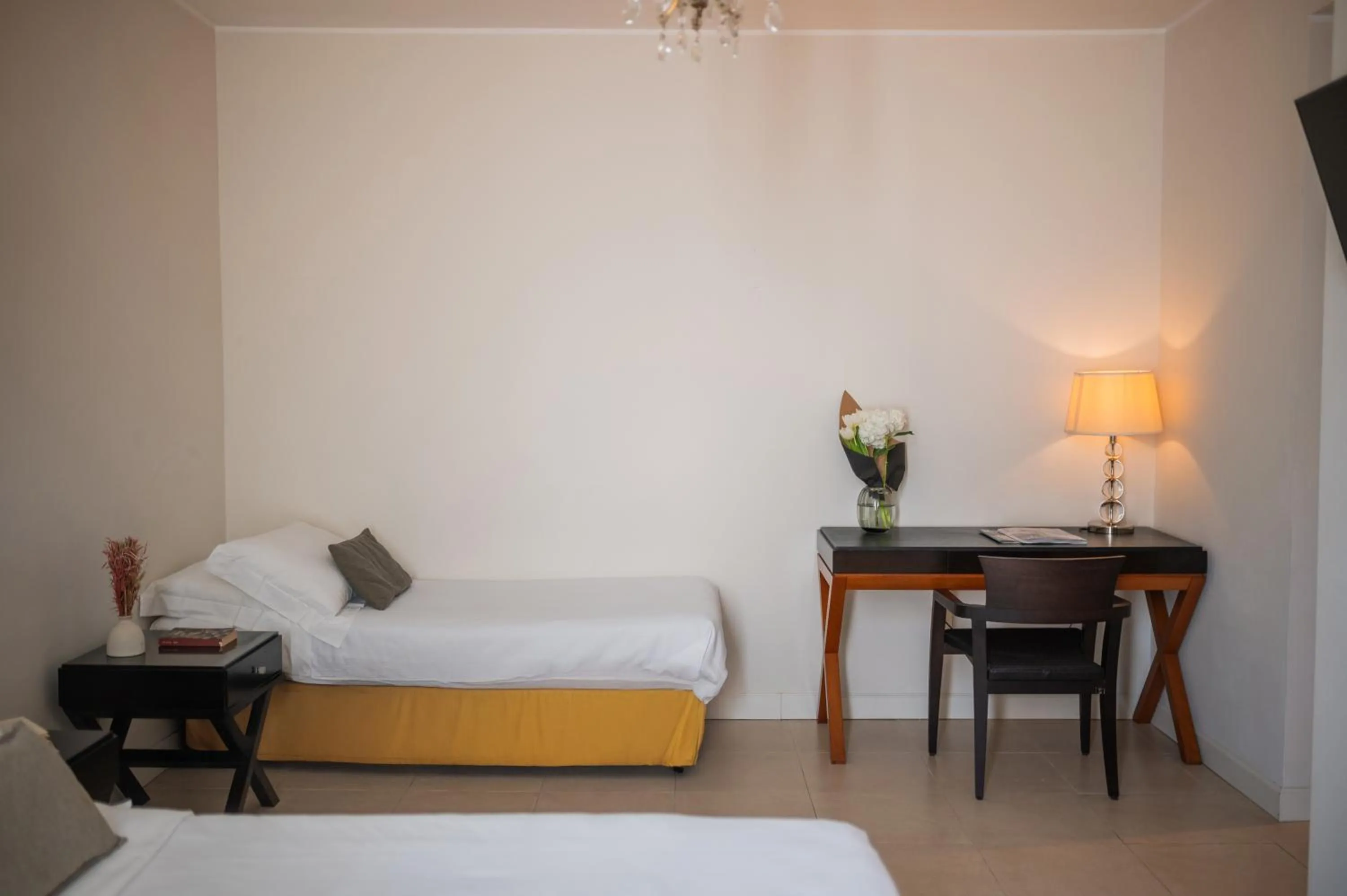 Bed in Hotel Palazzo Cavalieri