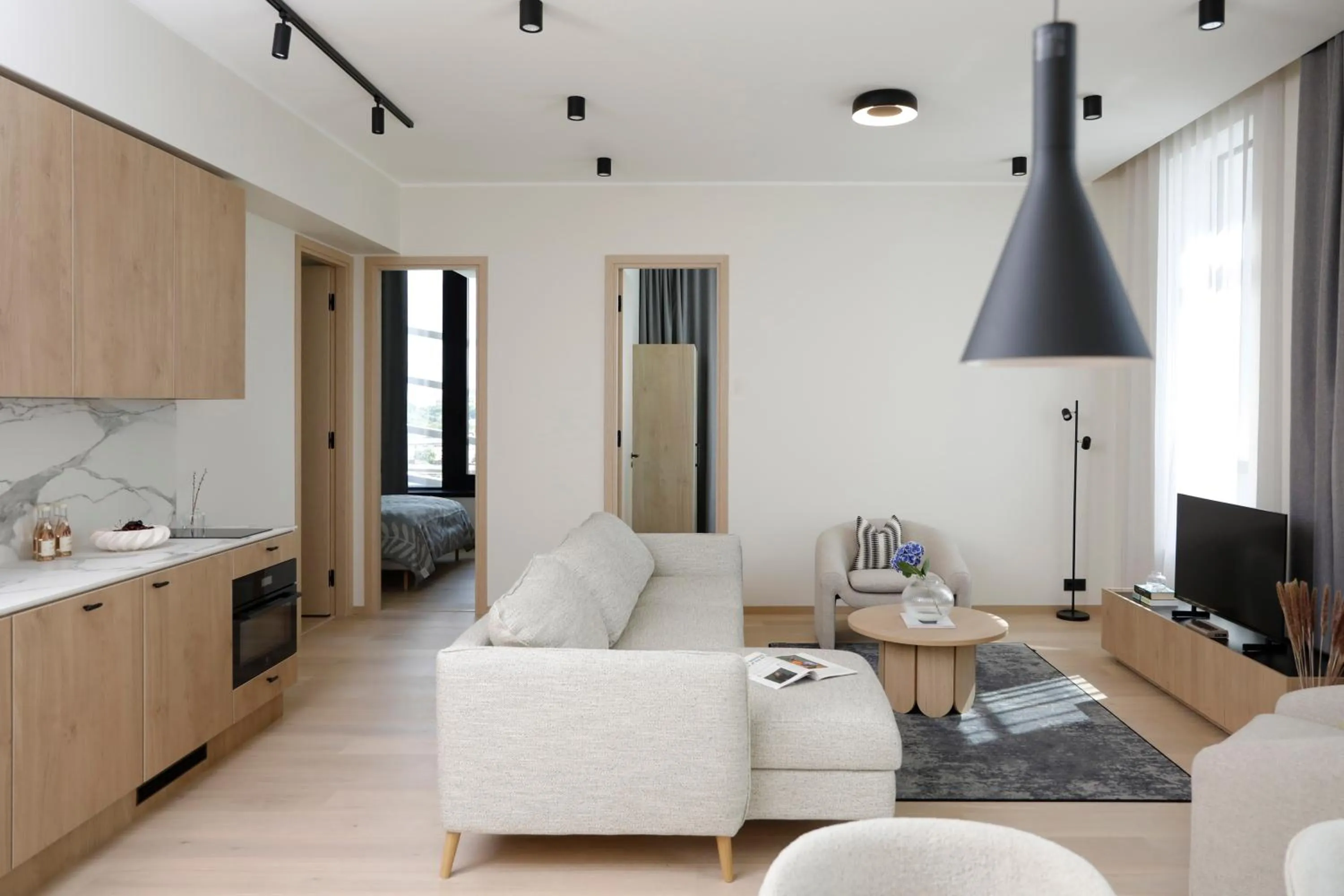 Kitchen or kitchenette in Bob W Tallinn Kesklinn