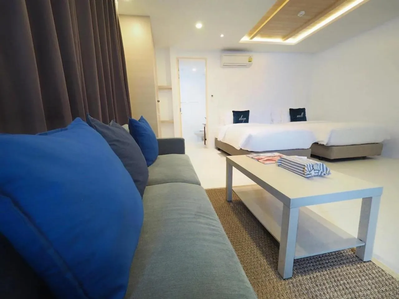 Bed in Costa Village Jacuzzi Bangsaray