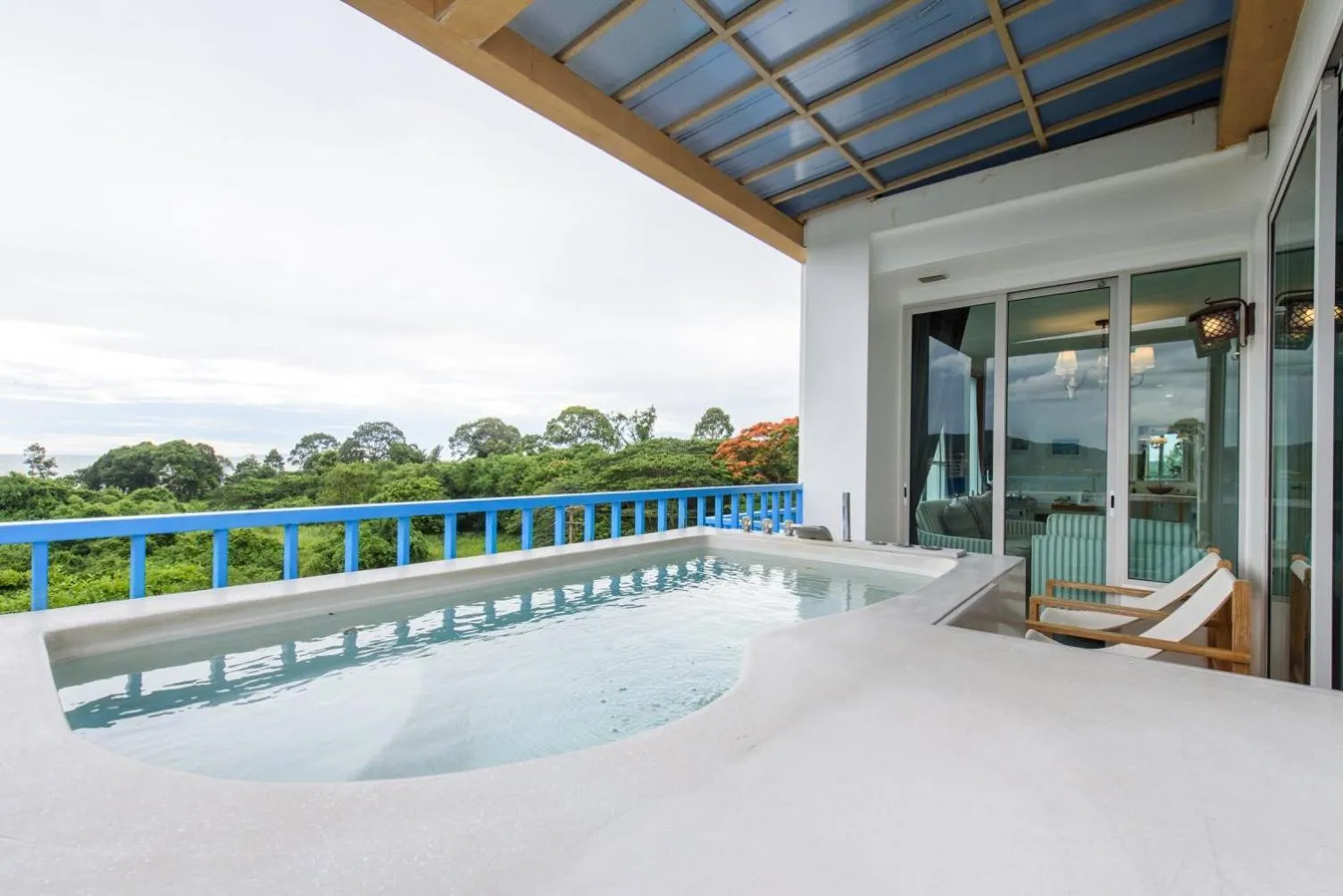 View (from property/room) in Costa Village Jacuzzi Bangsaray