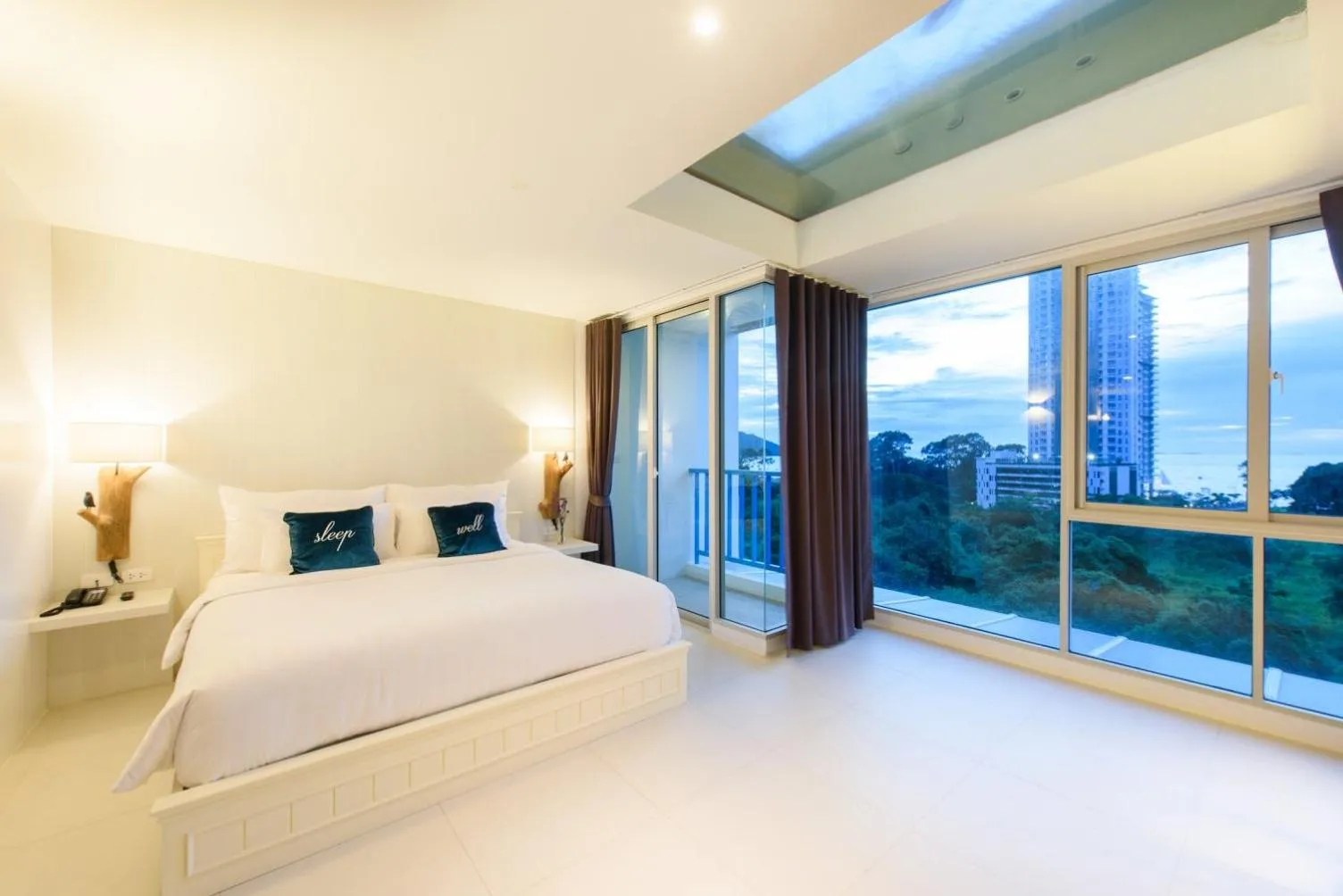 Bed in Costa Village Jacuzzi Bangsaray