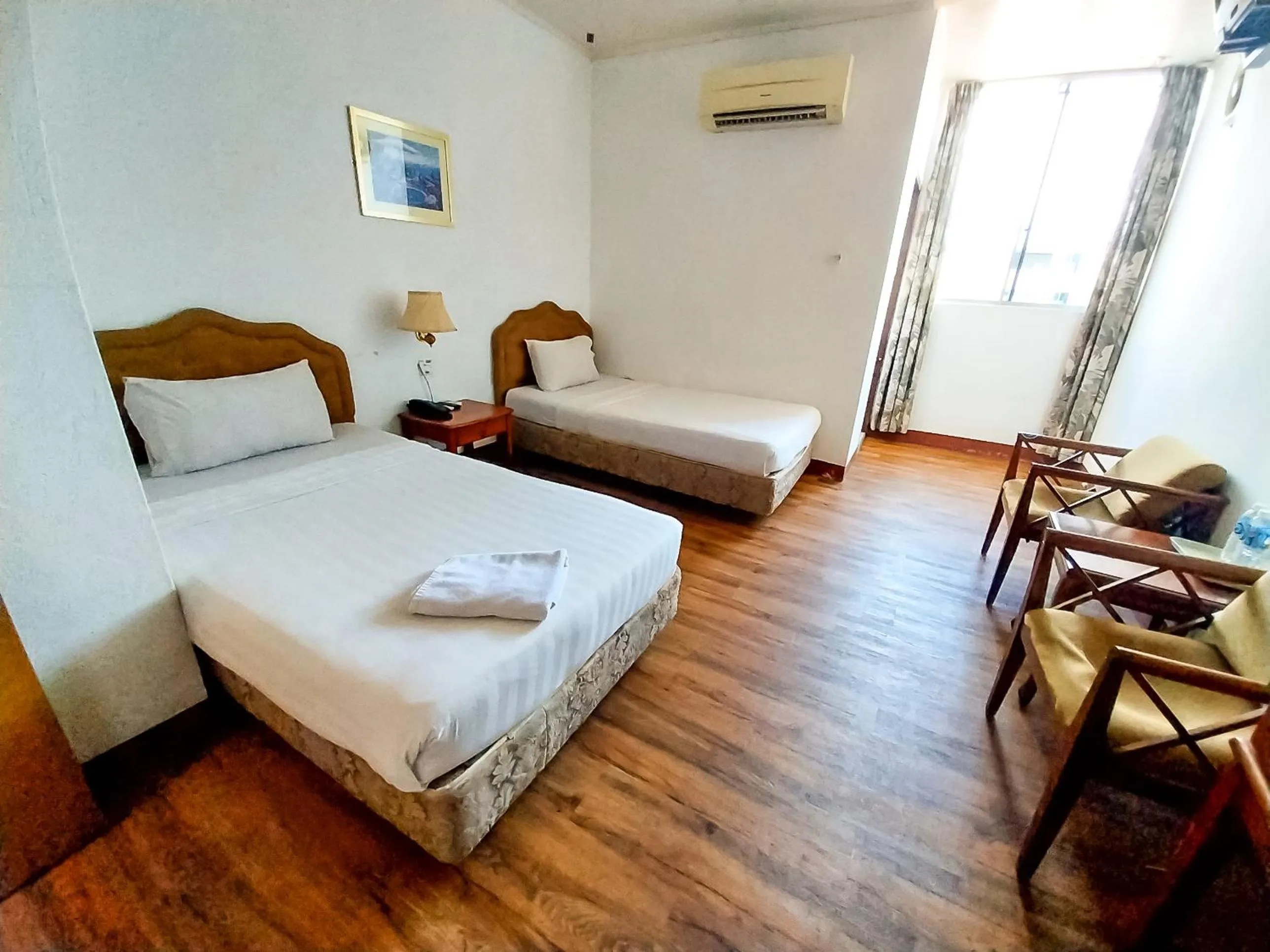 Bed in Hotel Holiday Park