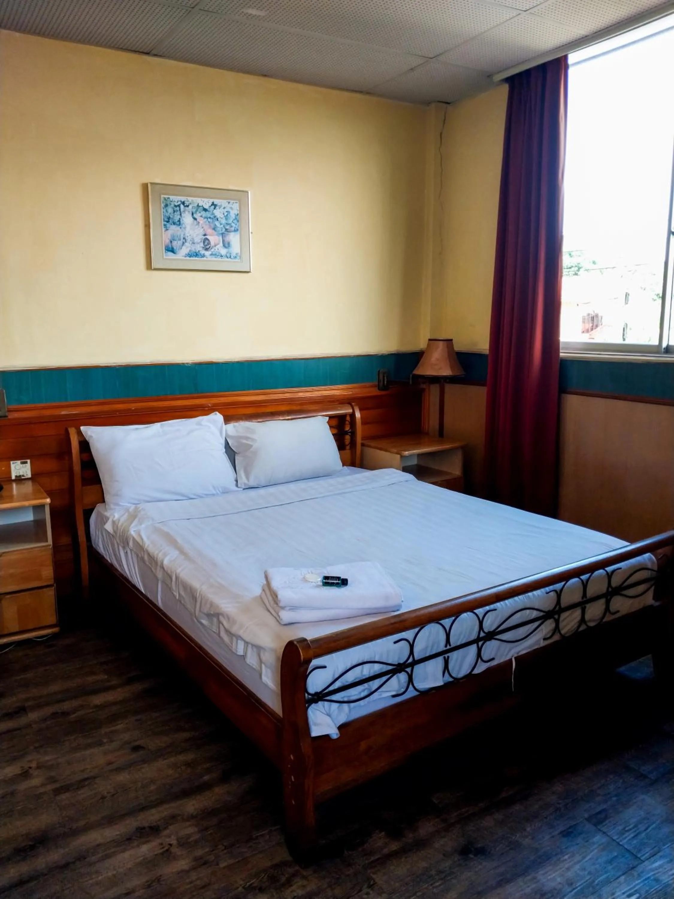 Bed in Hotel Holiday Park