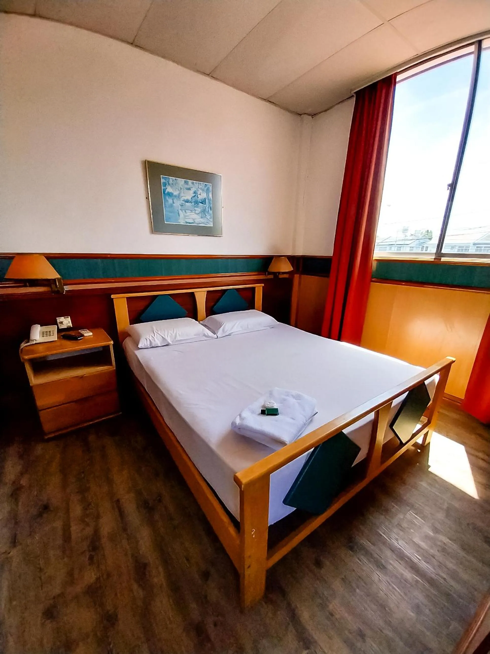 Bed in Hotel Holiday Park