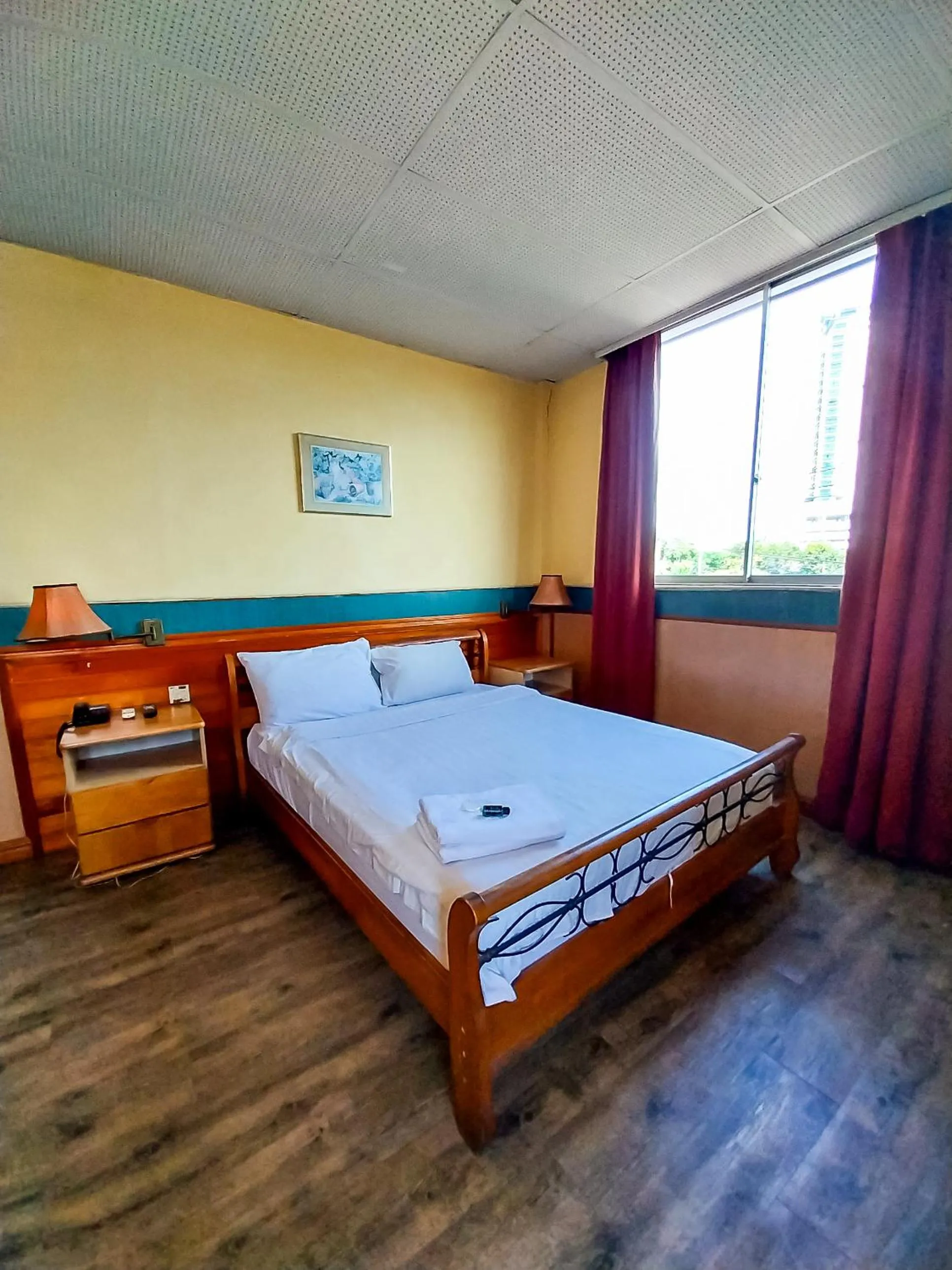 Bed in Hotel Holiday Park