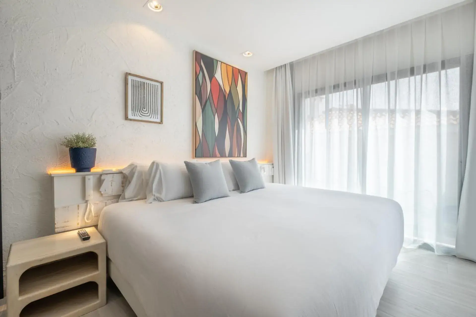 Double Room with Balcony in Hotel Cetina Cabo de Palos Puerto Double Room with Balcony in Hotel Cetina Cabo de Palos Puerto
