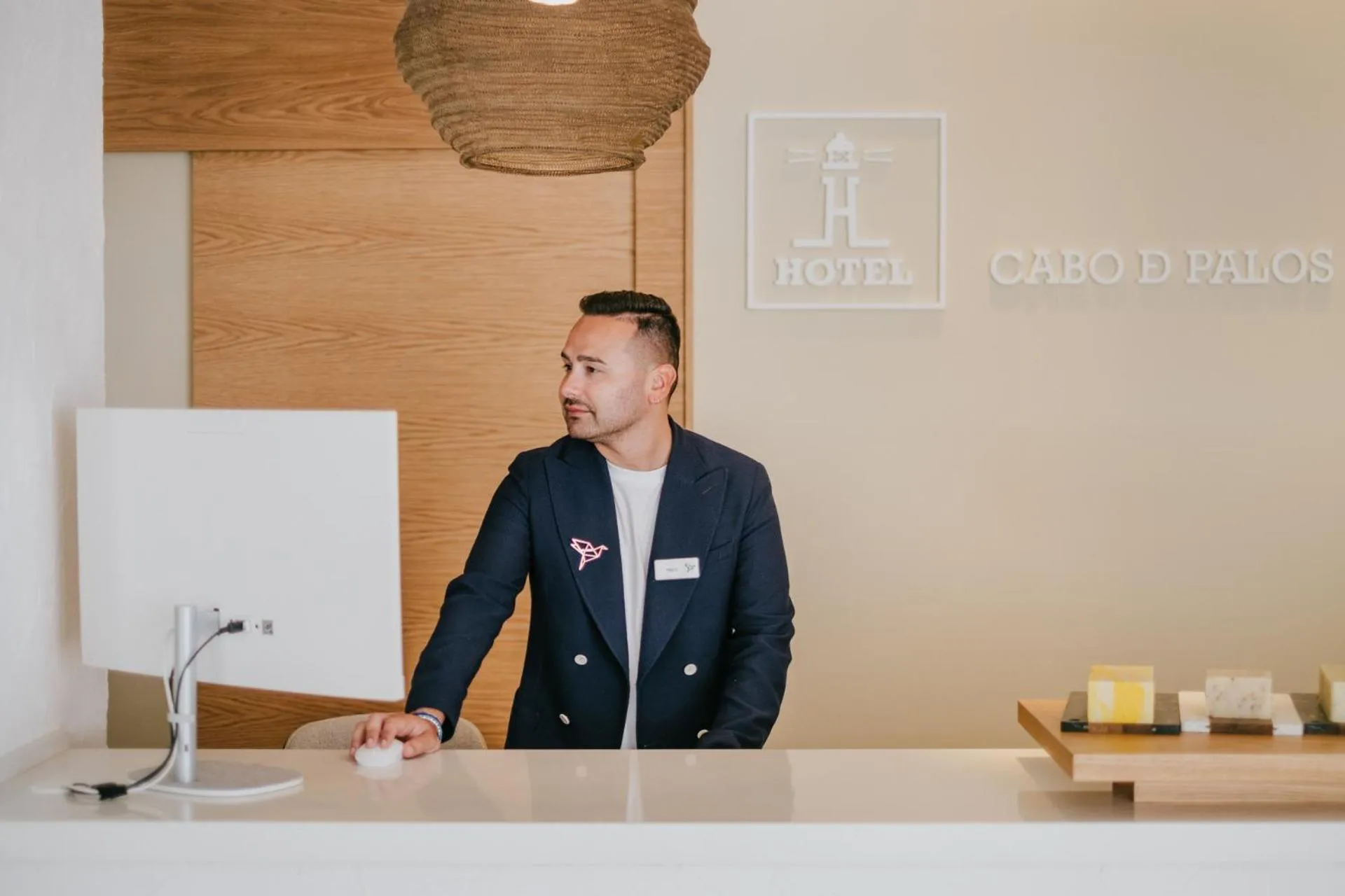 Lobby or reception in Hotel Cetina Cabo de Palos Puerto