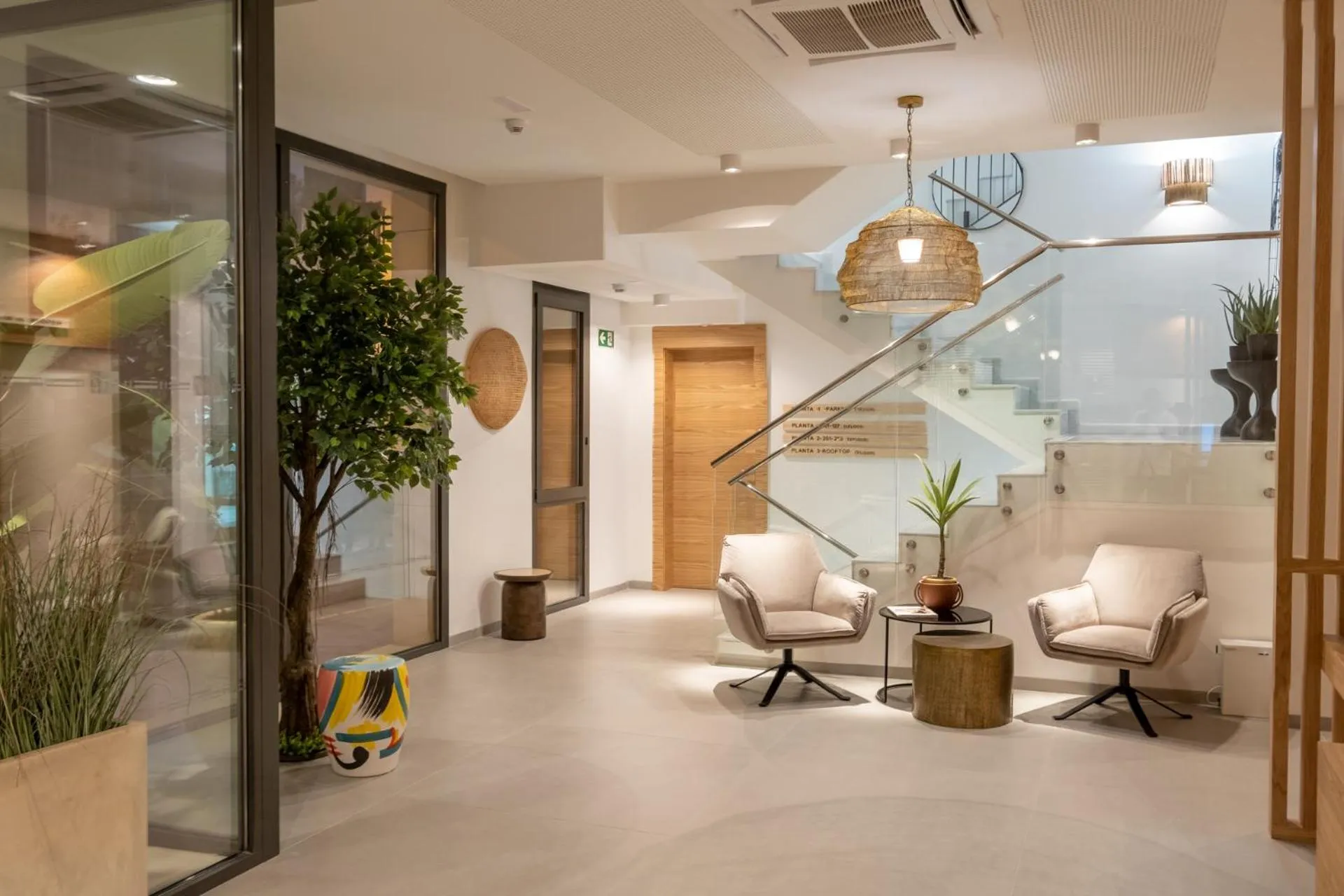 Lobby or reception in Hotel Cetina Cabo de Palos Puerto