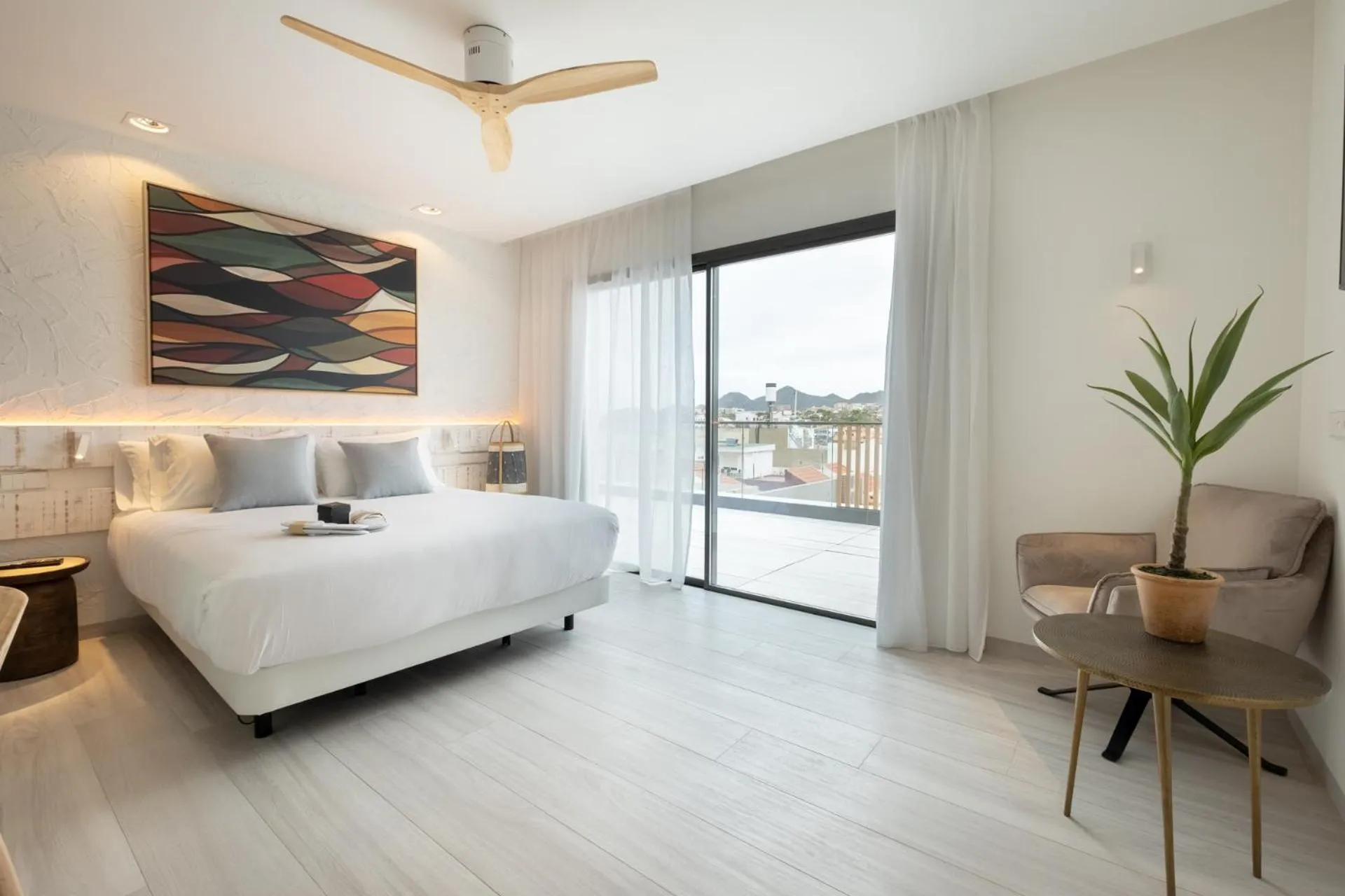 Photo of the whole room, Bed in Hotel Cetina Cabo de Palos Puerto