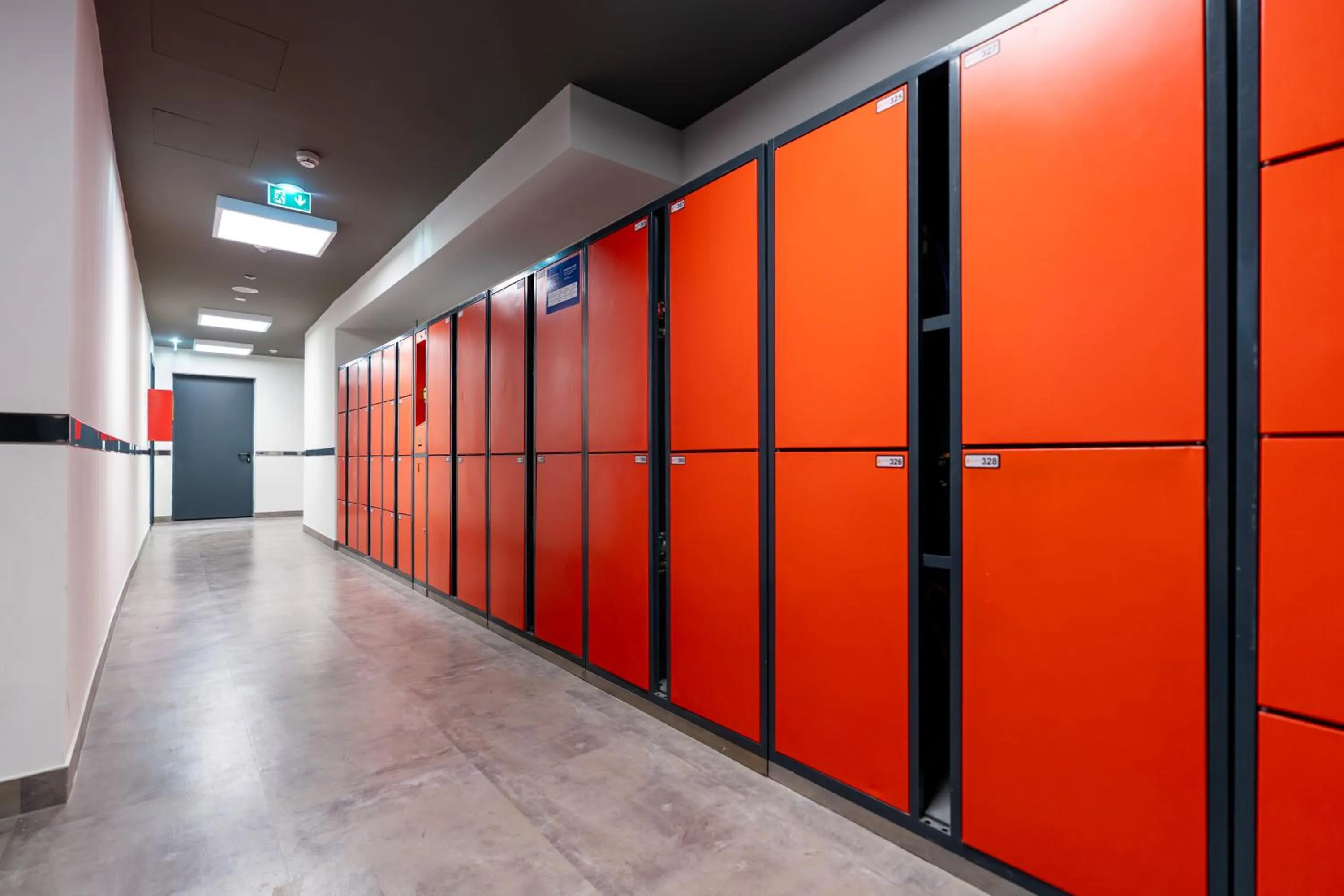 locker in a&o Hostel Firenze Campo di Marte