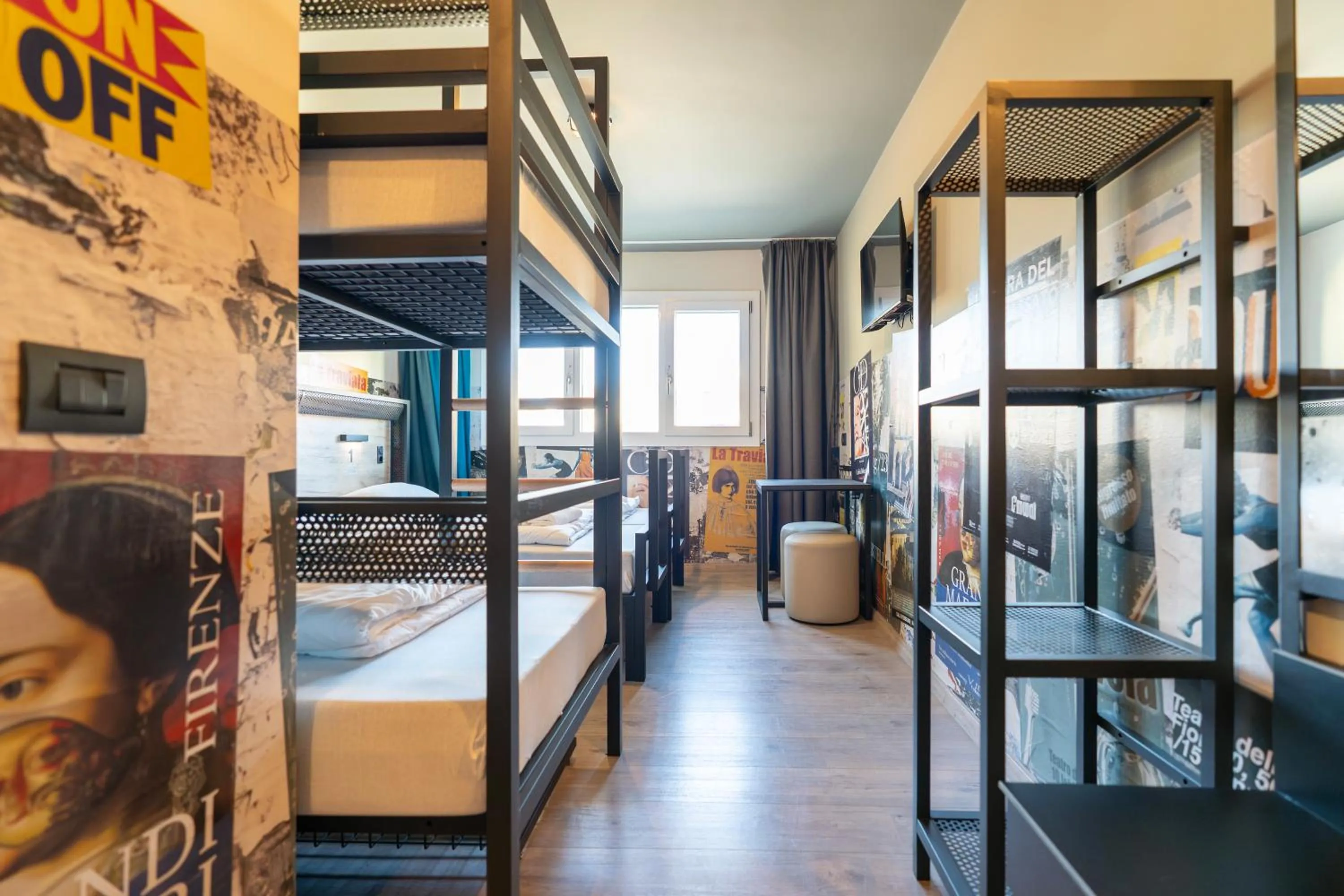 Bedroom, Bed in a&o Hostel Firenze Campo di Marte