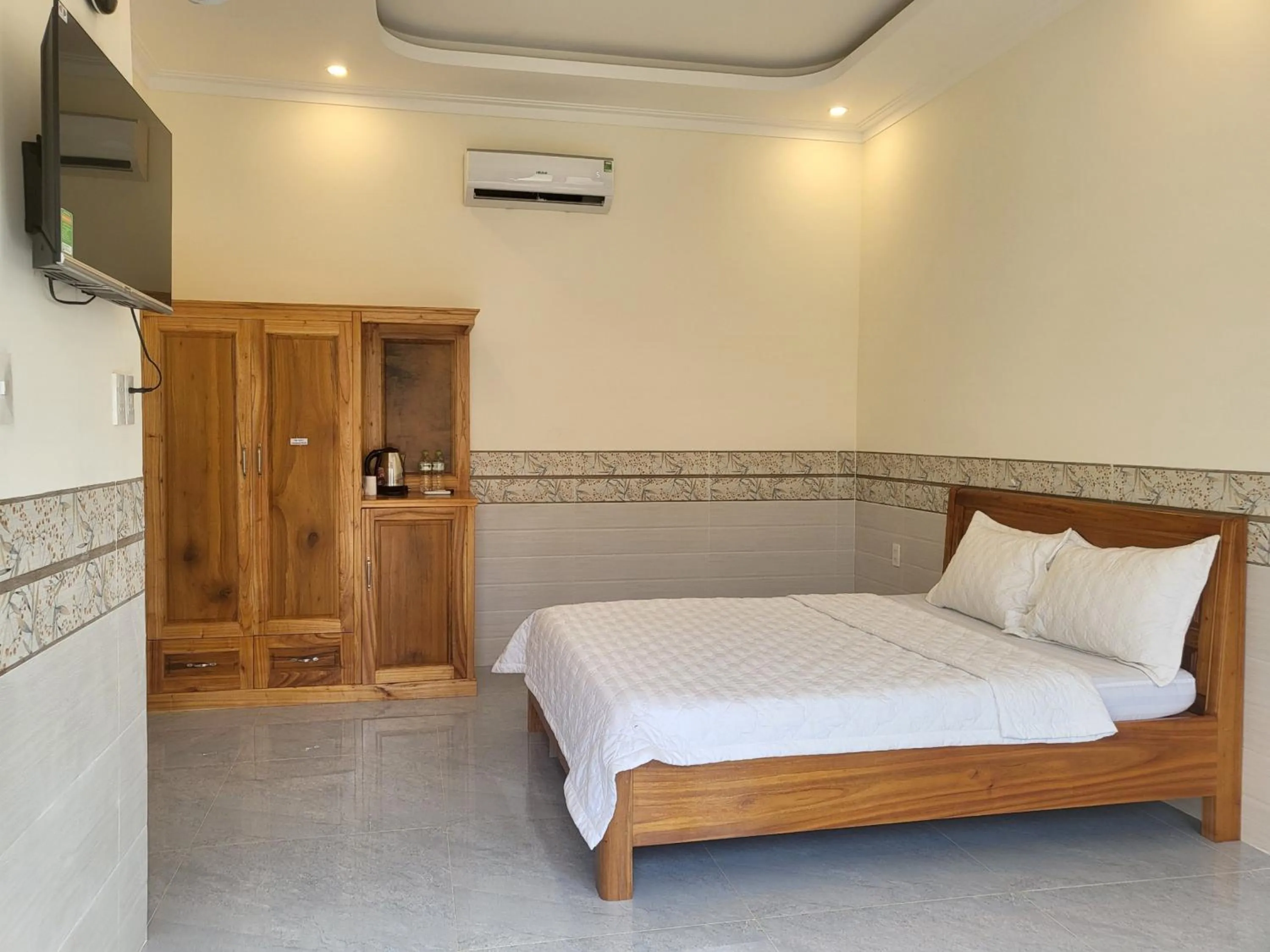 Bed in Chí Thanh Homestay