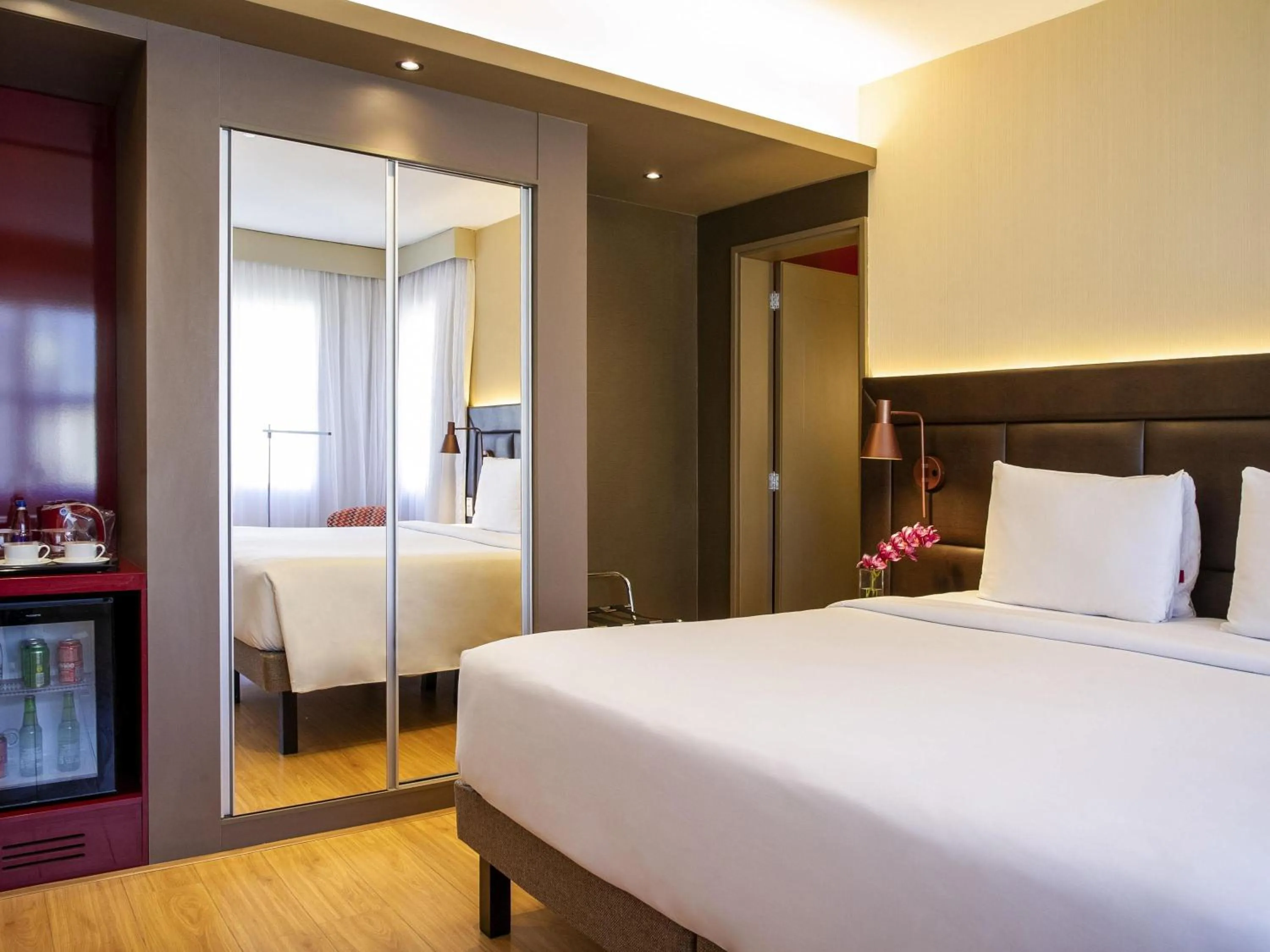 Bedroom, Bed in Mercure Sao Paulo Jardins