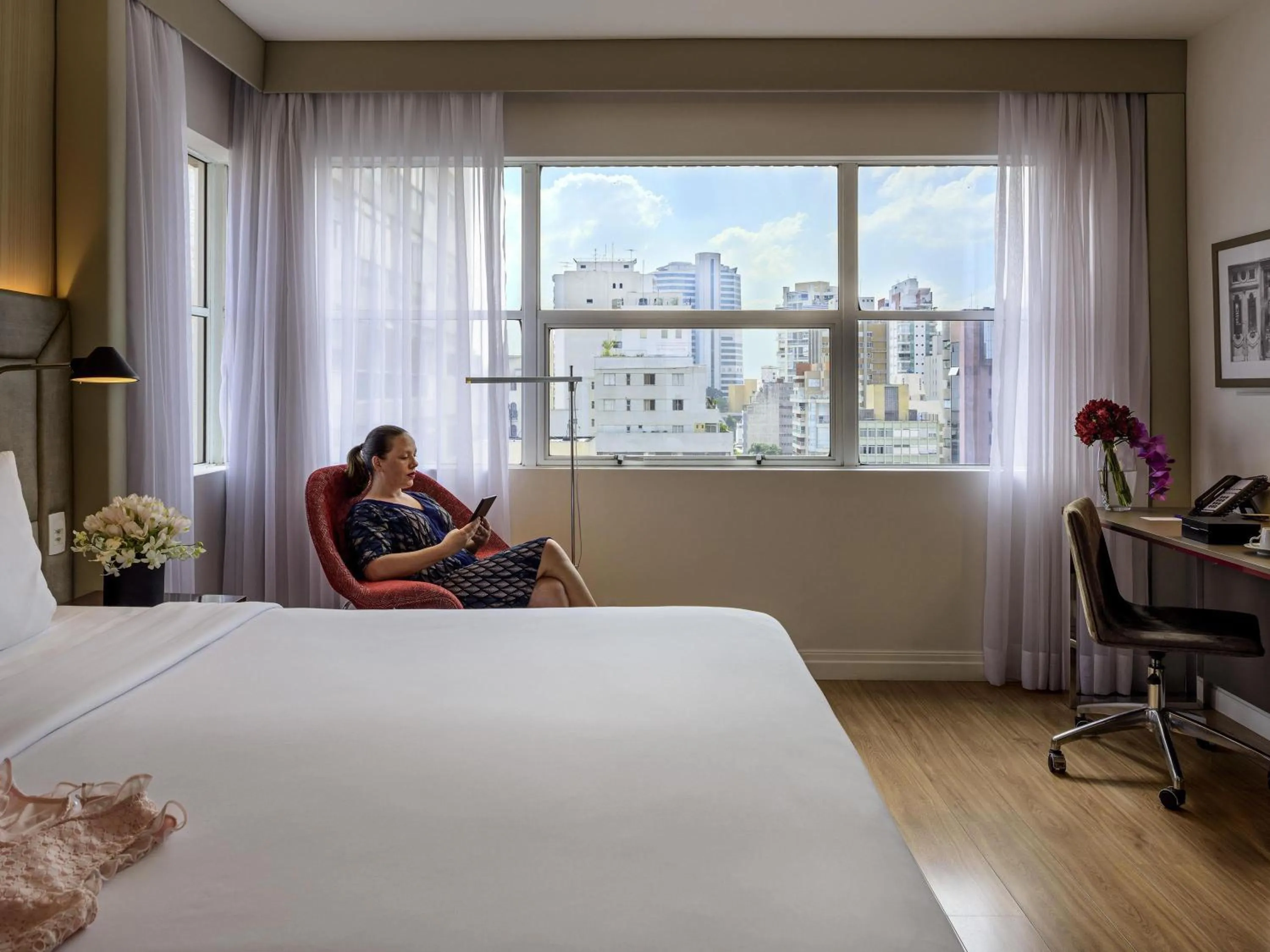 Bedroom, Bed in Mercure Sao Paulo Jardins