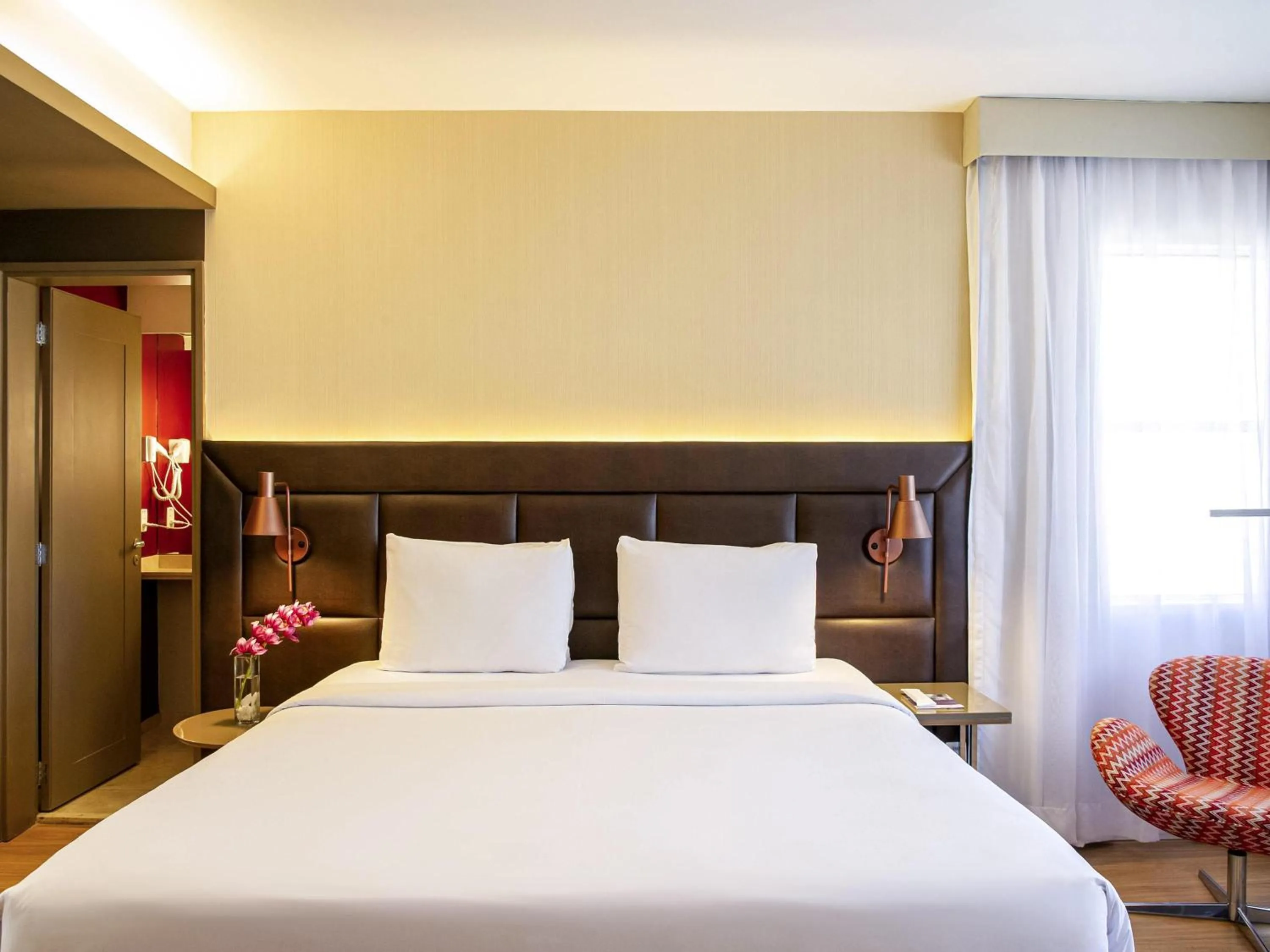 Bedroom, Bed in Mercure Sao Paulo Jardins