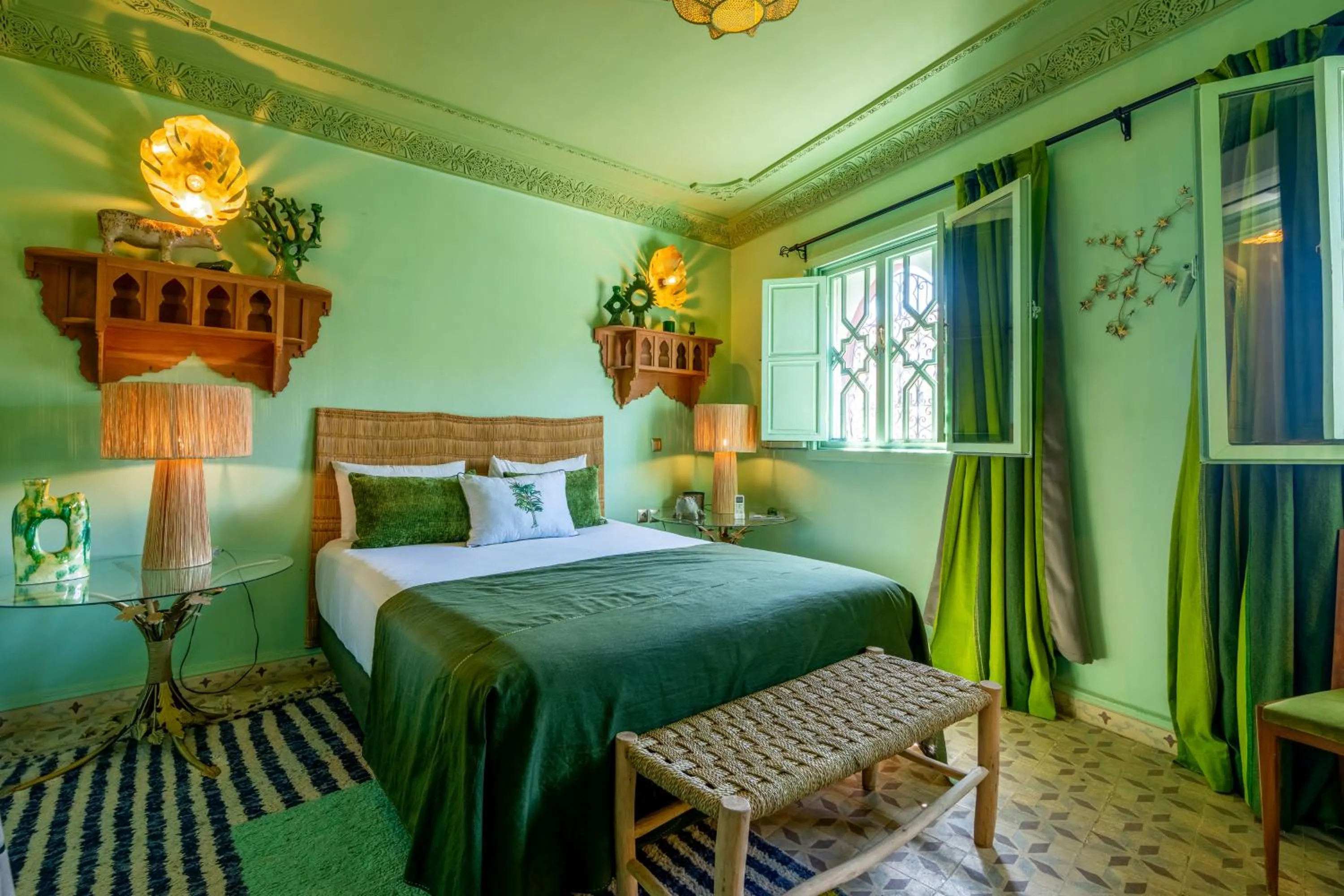 Bed in Riad & Spa Stella Cadente Marrakech