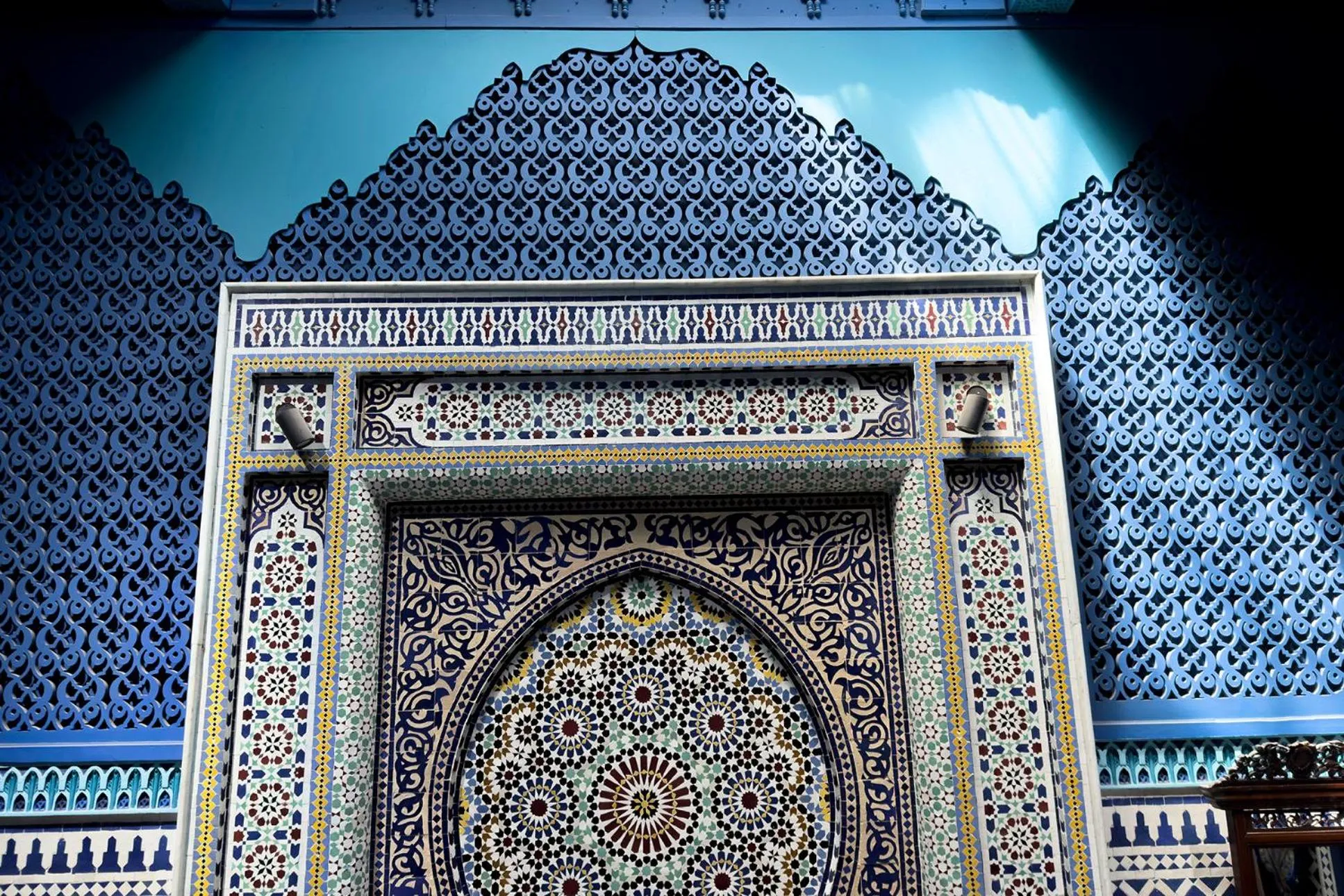 Decorative detail in Riad & Spa Stella Cadente Marrakech