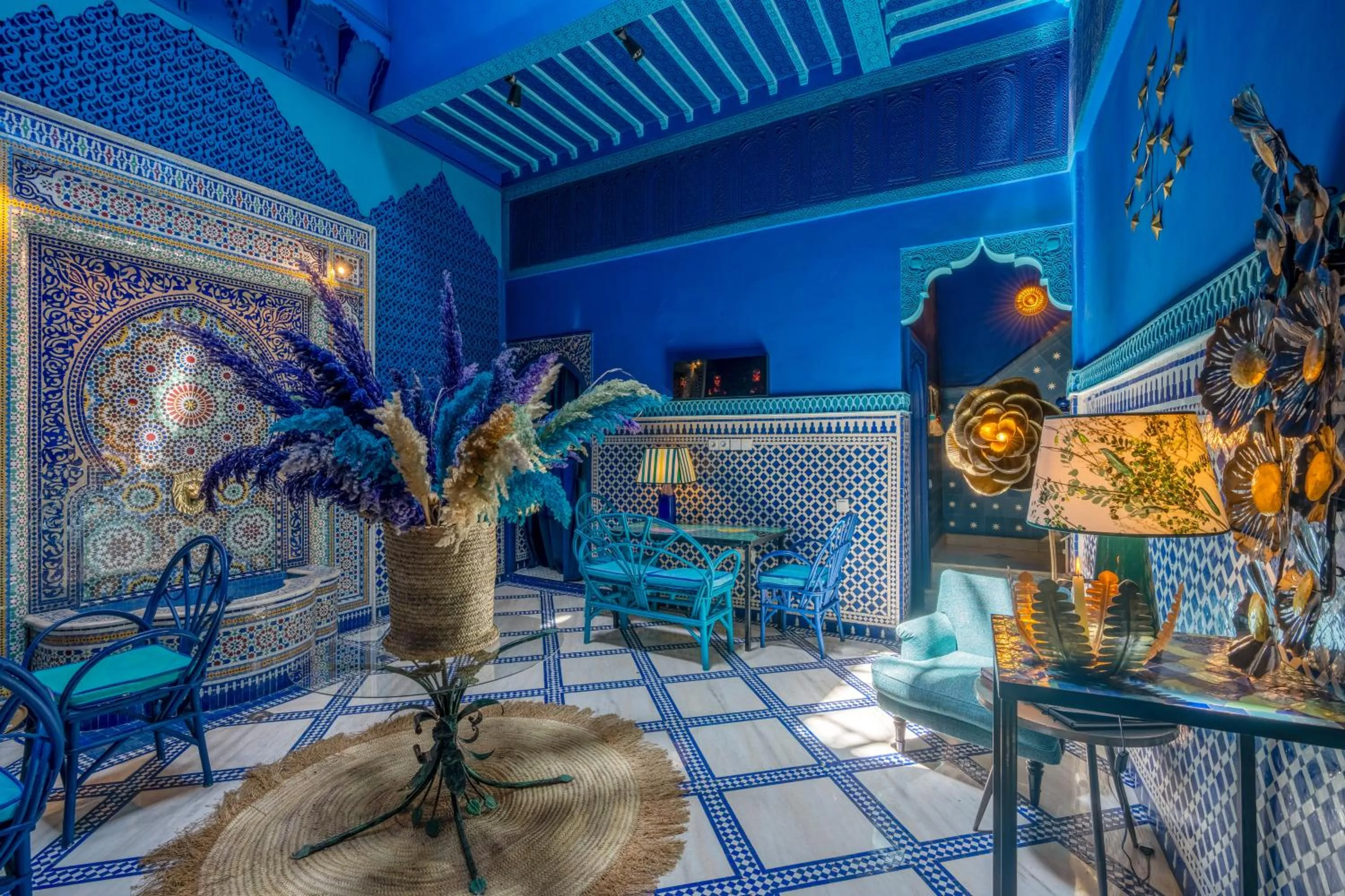 Living room in Riad & Spa Stella Cadente Marrakech