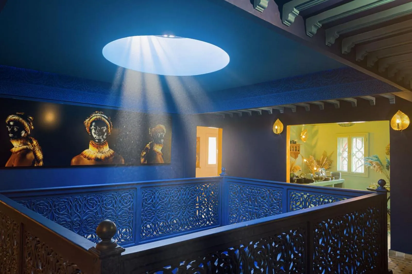 Patio in Riad & Spa Stella Cadente Marrakech