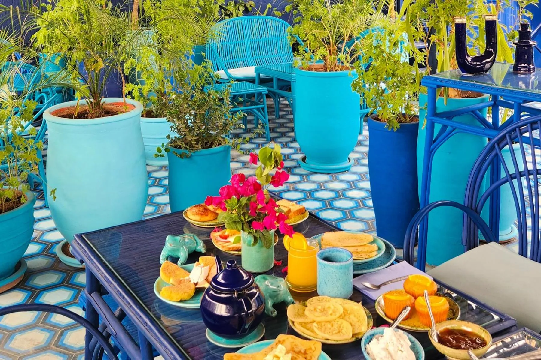 Dining area in Riad & Spa Stella Cadente Marrakech