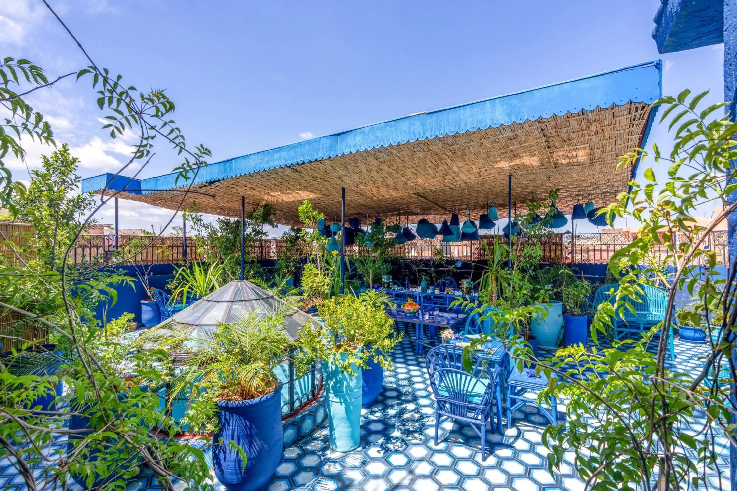 Patio in Riad & Spa Stella Cadente Marrakech