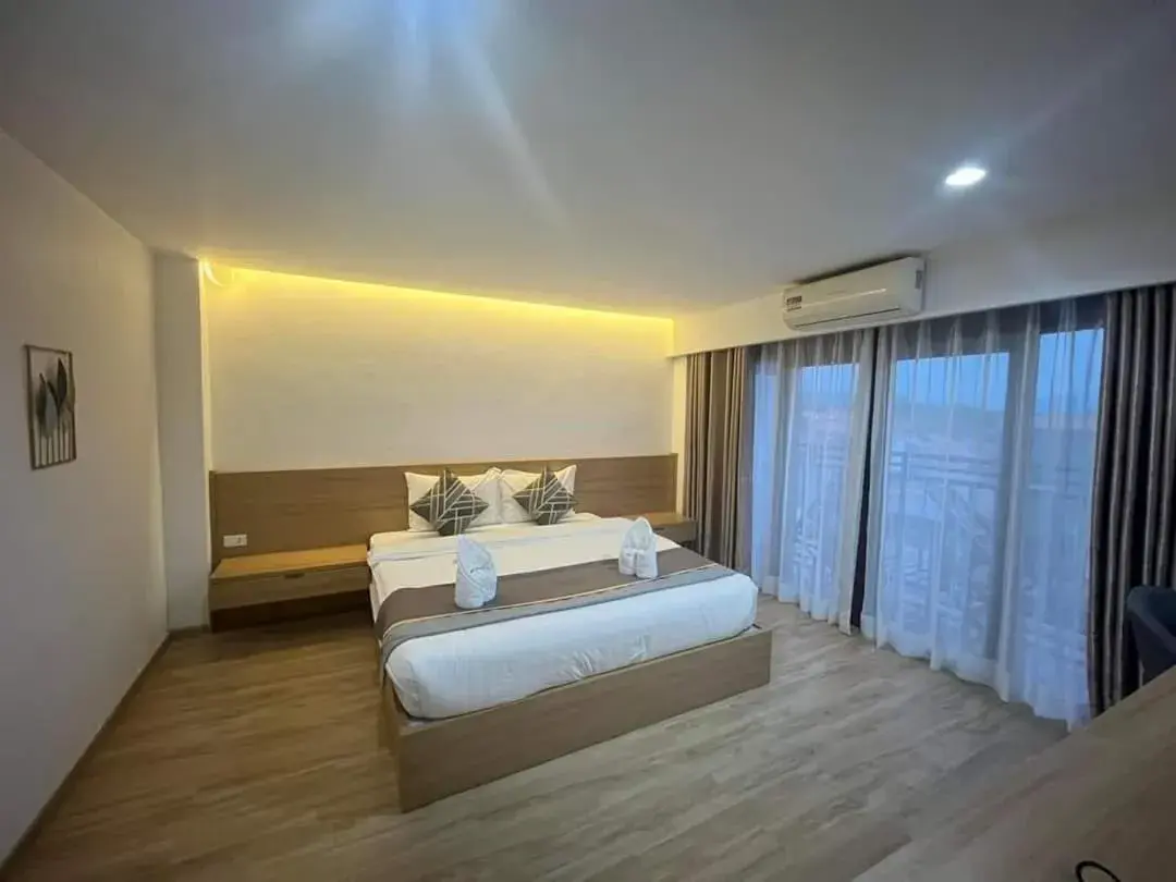 Double Room with Mountain View in Remember Vangvieng Hotel Double Room with Mountain View in Remember Vangvieng Hotel