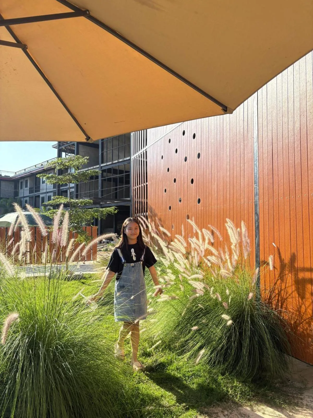 Garden in Remember Vangvieng Hotel