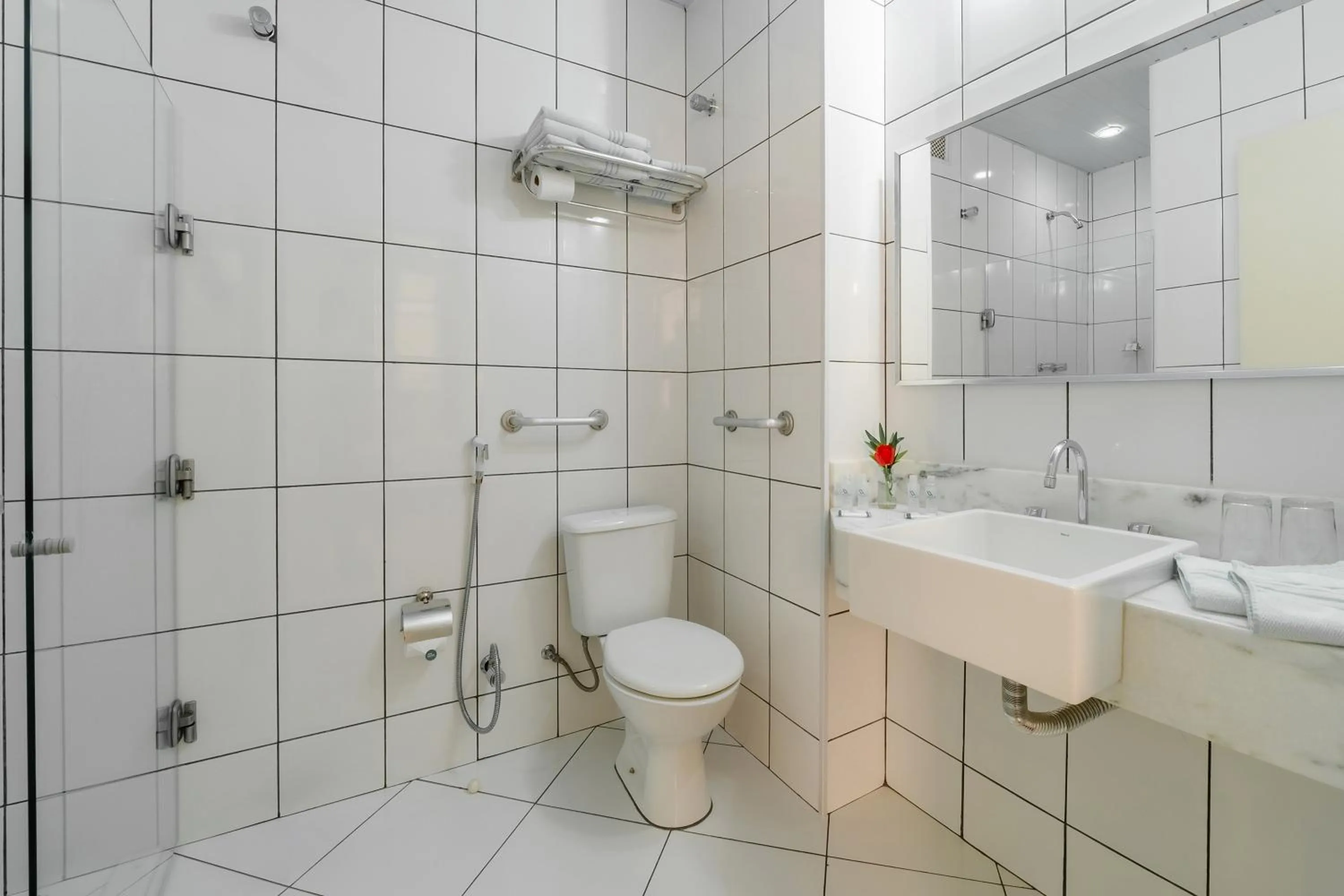 Bathroom in Infinity Copacabana