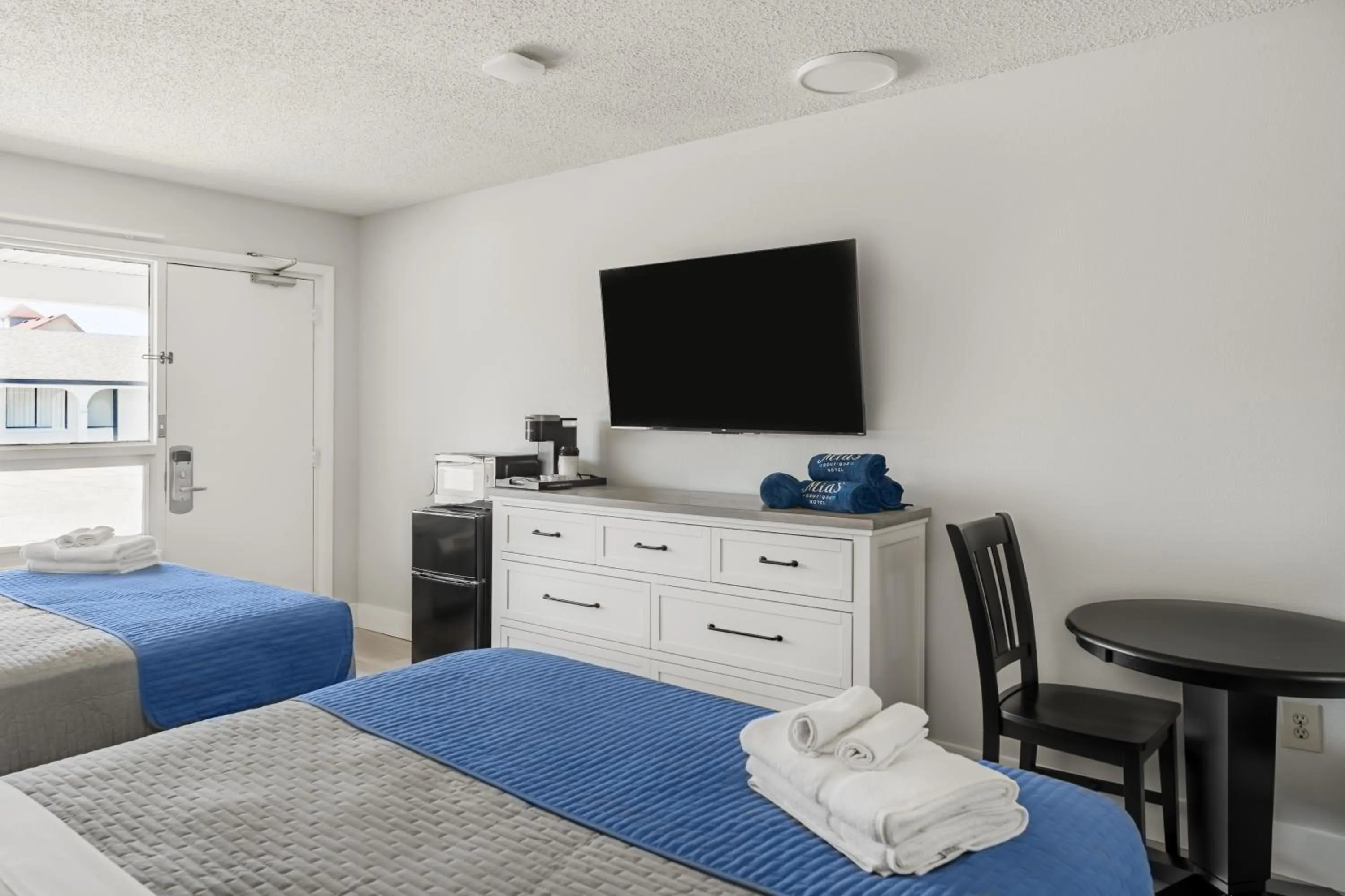 Bed in Mia's Boutique Hotel